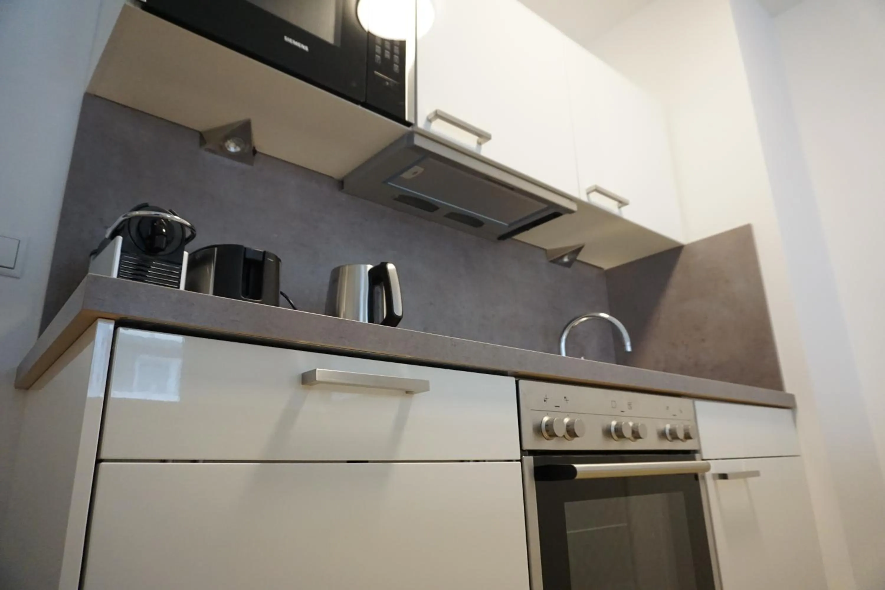 Kitchen or kitchenette in 4 Beds and More Vienna Apartments - Contactless check-in