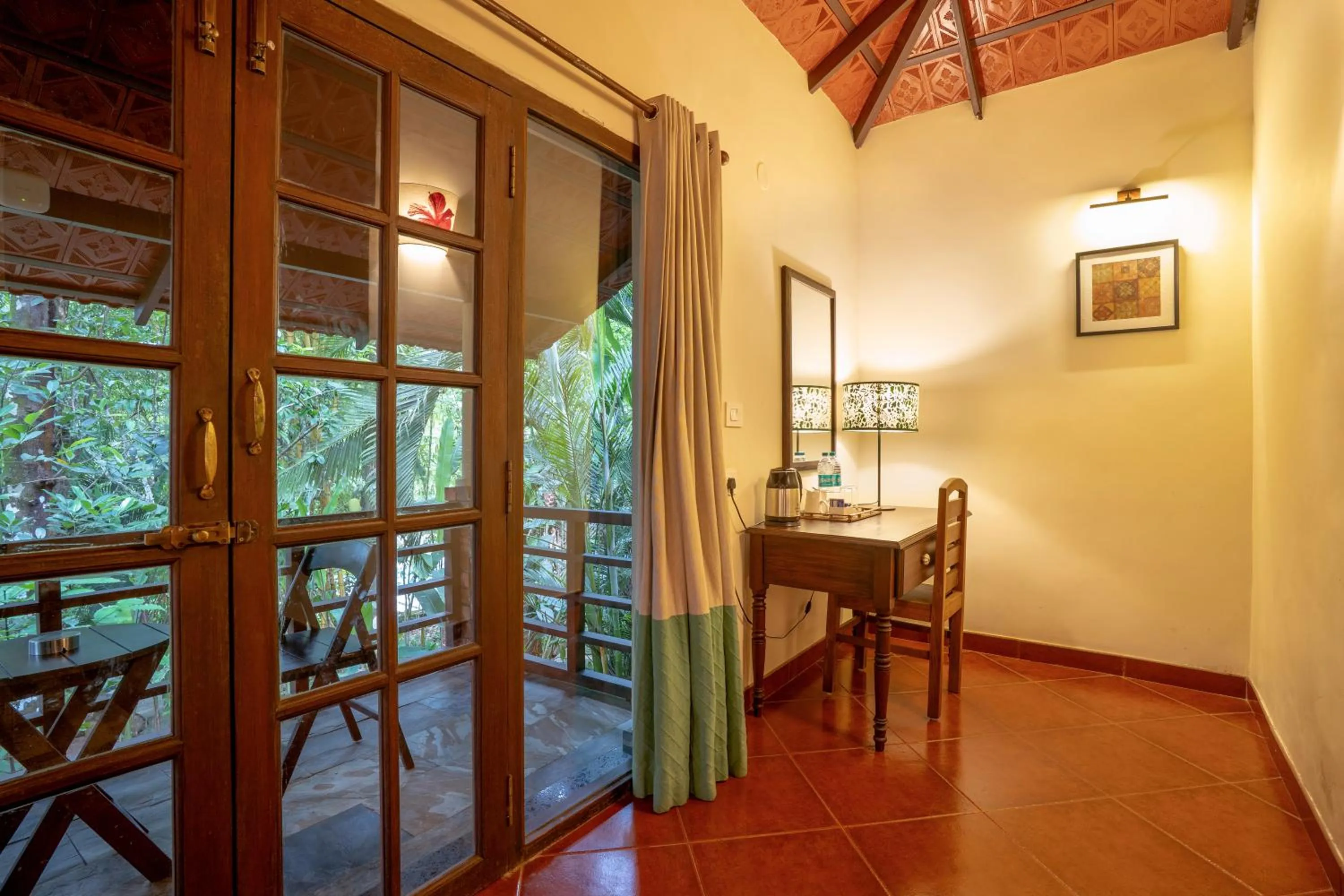 Balcony/Terrace in Raindrops Resorts Wayanad