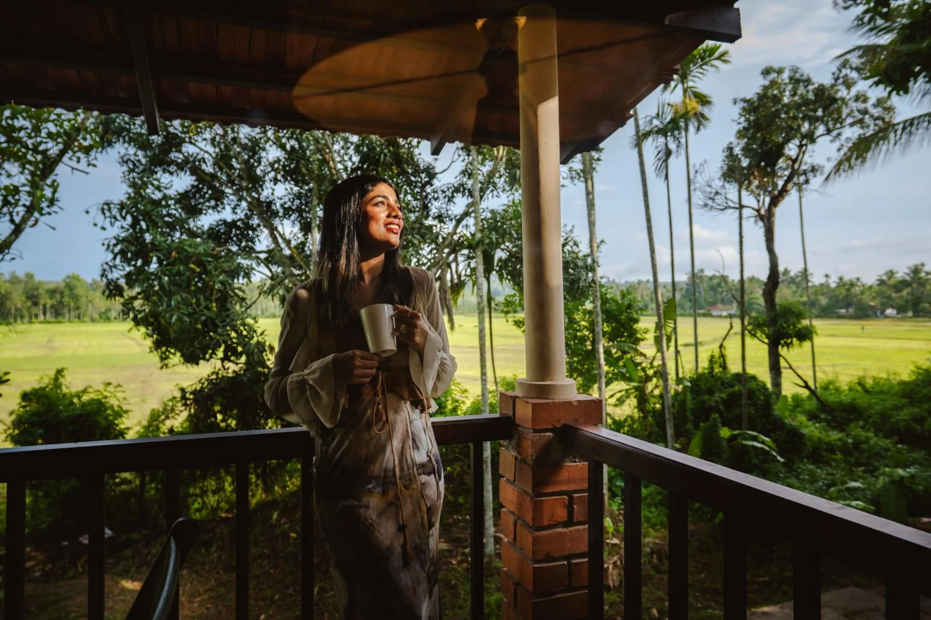 Balcony/Terrace in Raindrops Resorts Wayanad