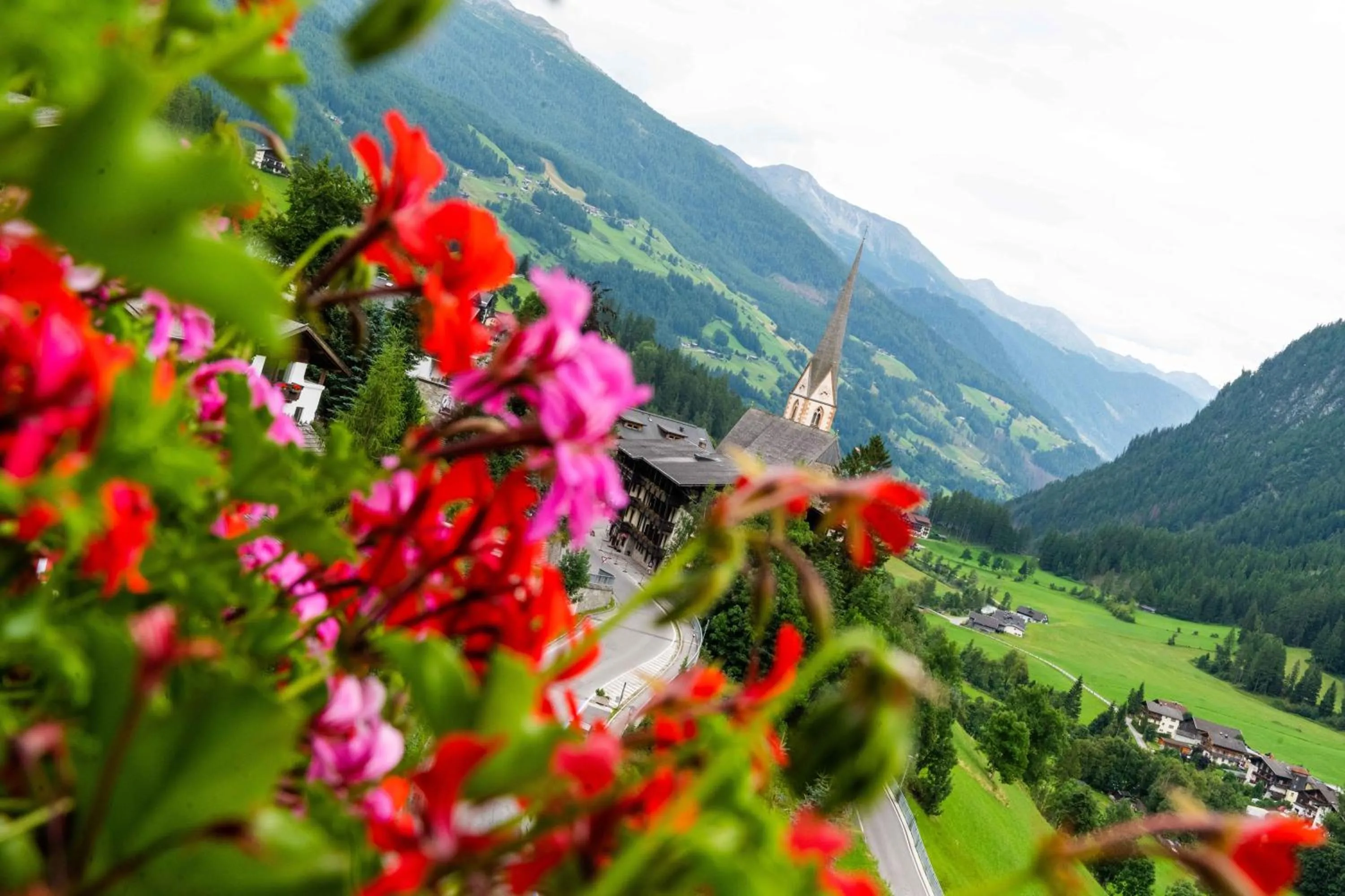 Landmark view in Alpin Panoramahotel Lärchenhof