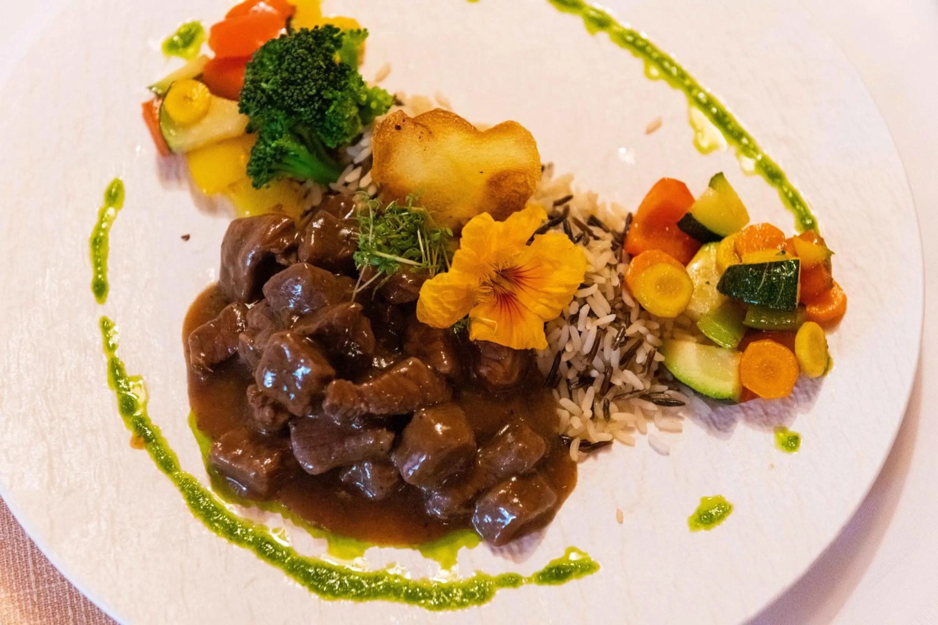 Dinner in Alpin Panoramahotel Lärchenhof