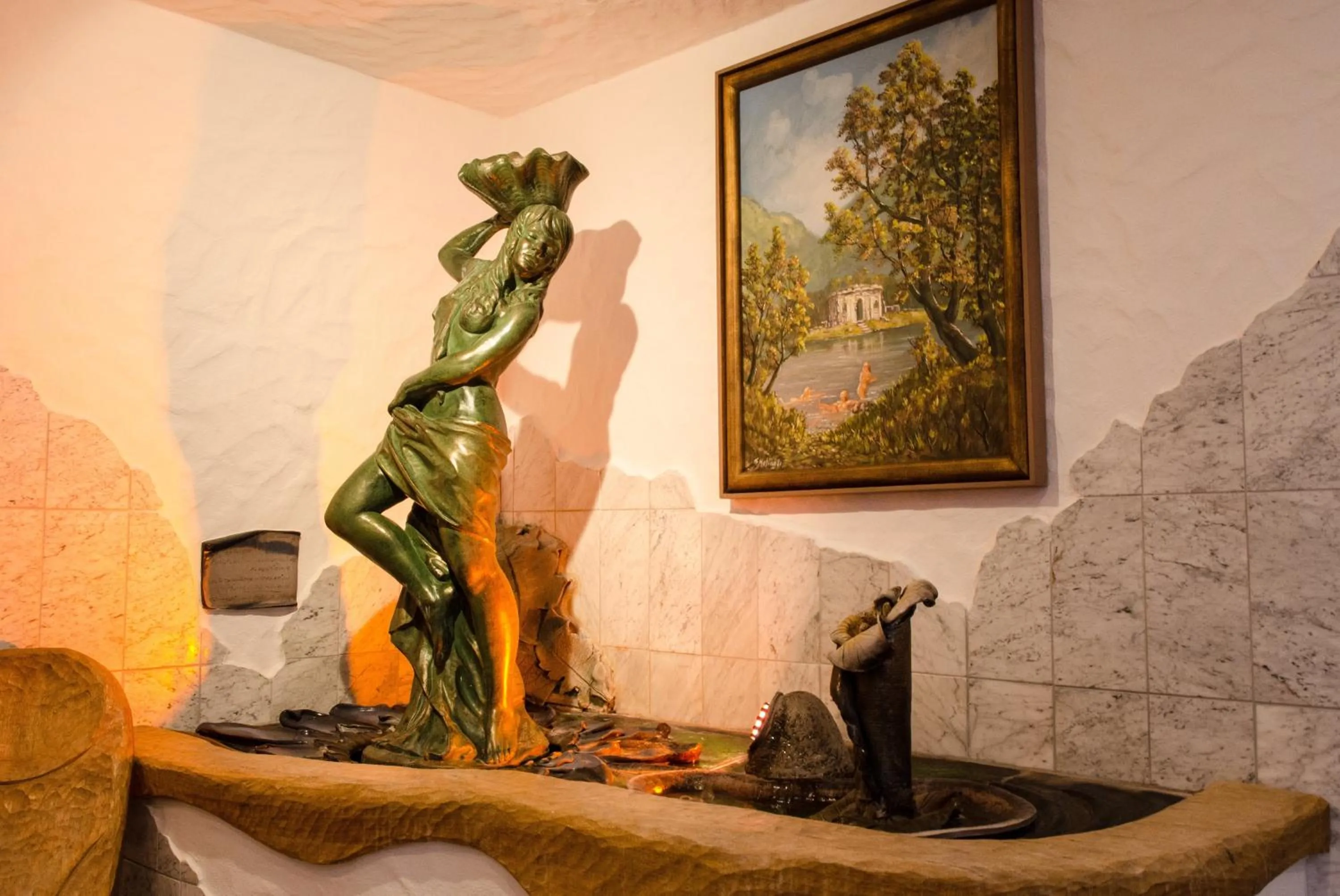 Spa and wellness centre/facilities in Alpin Panoramahotel Lärchenhof