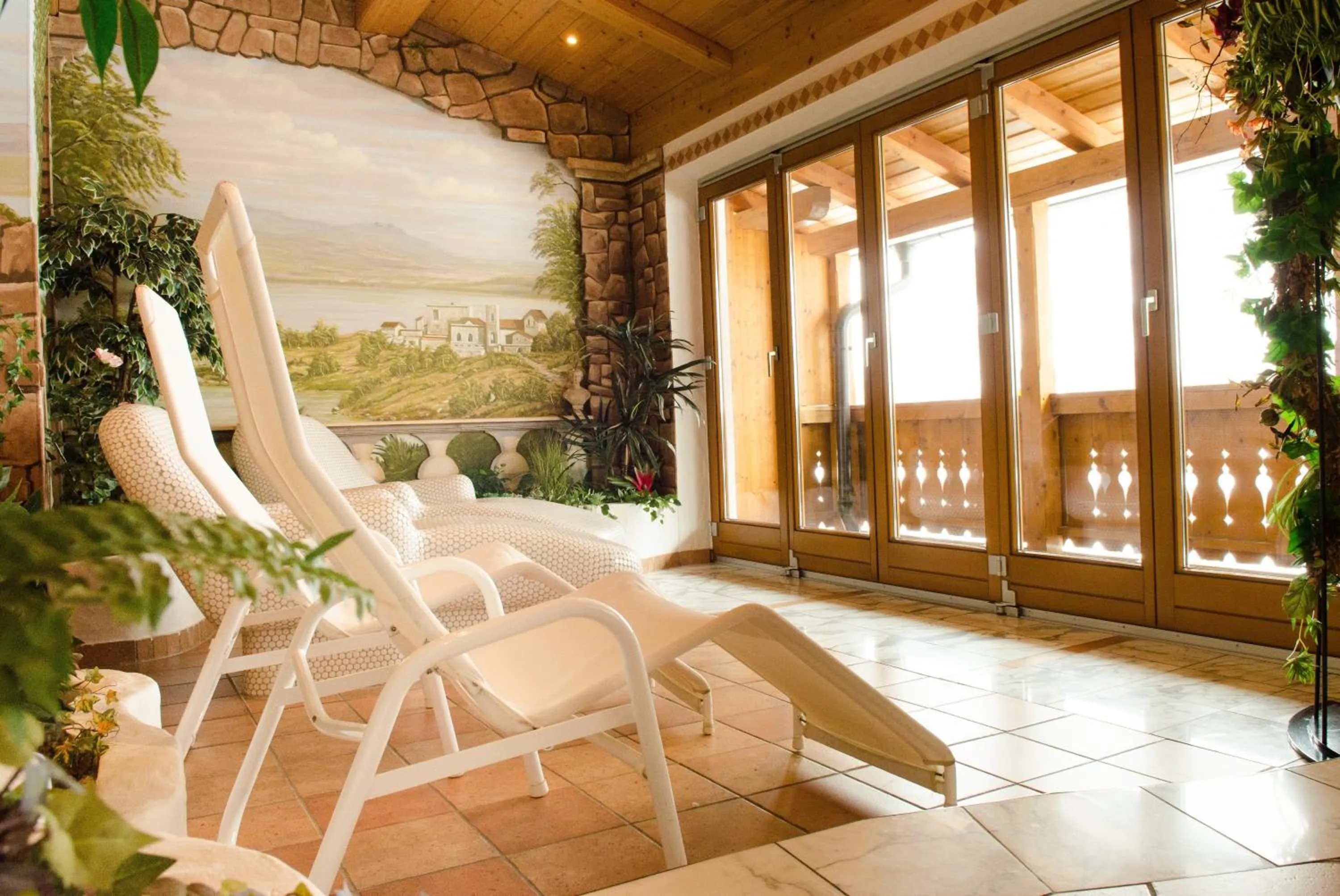 Spa and wellness centre/facilities in Alpin Panoramahotel Lärchenhof