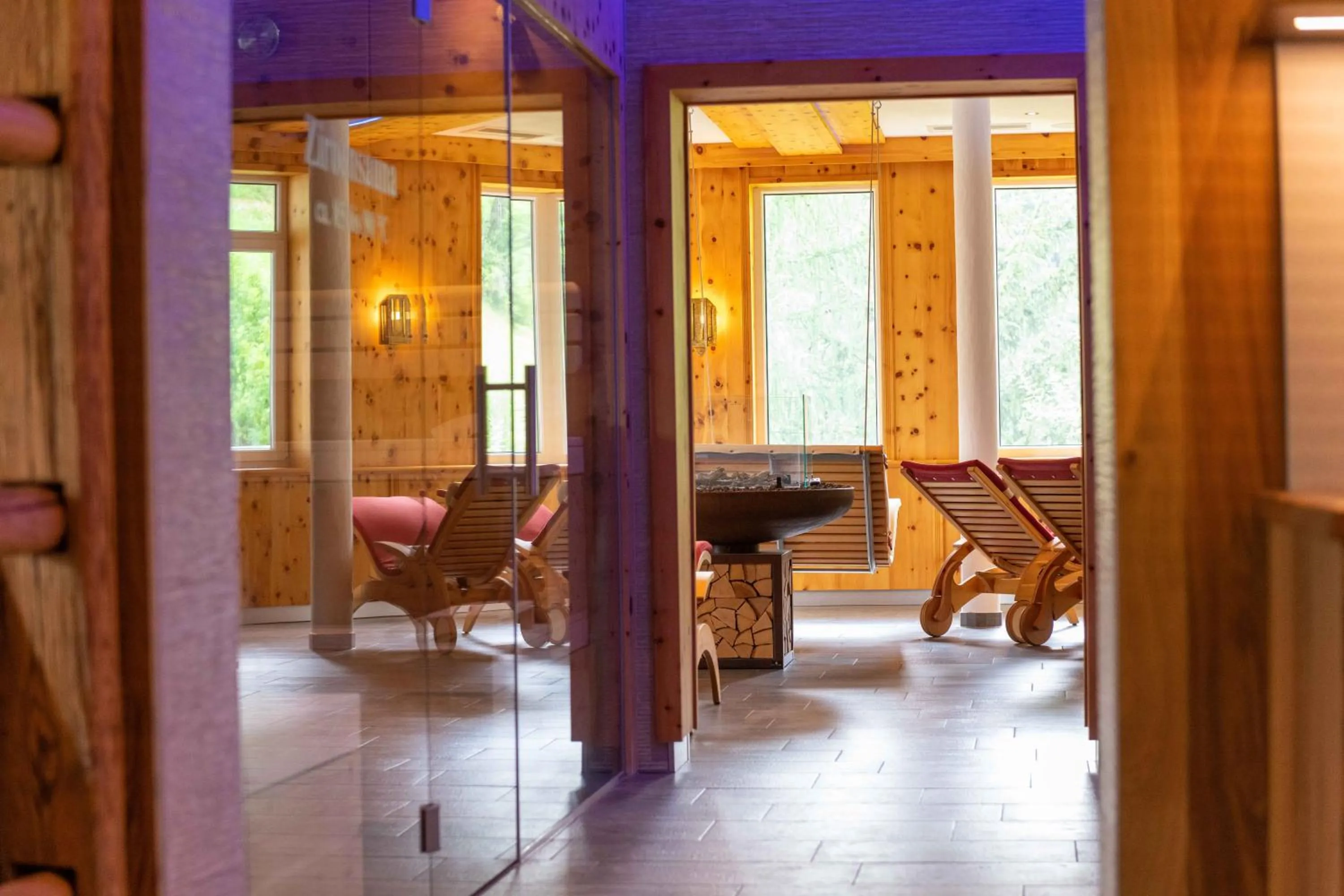 Spa and wellness centre/facilities in Alpin Panoramahotel Lärchenhof