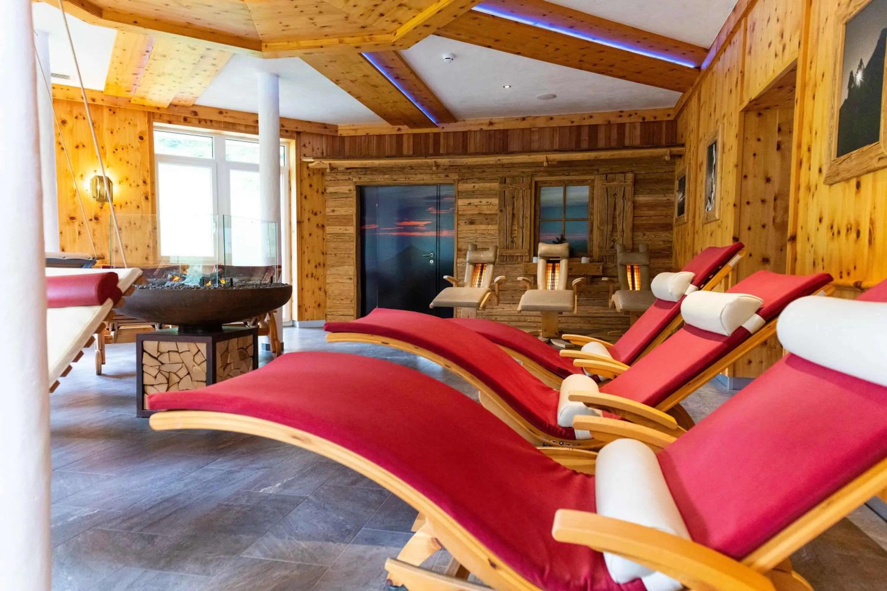 Spa and wellness centre/facilities in Alpin Panoramahotel Lärchenhof