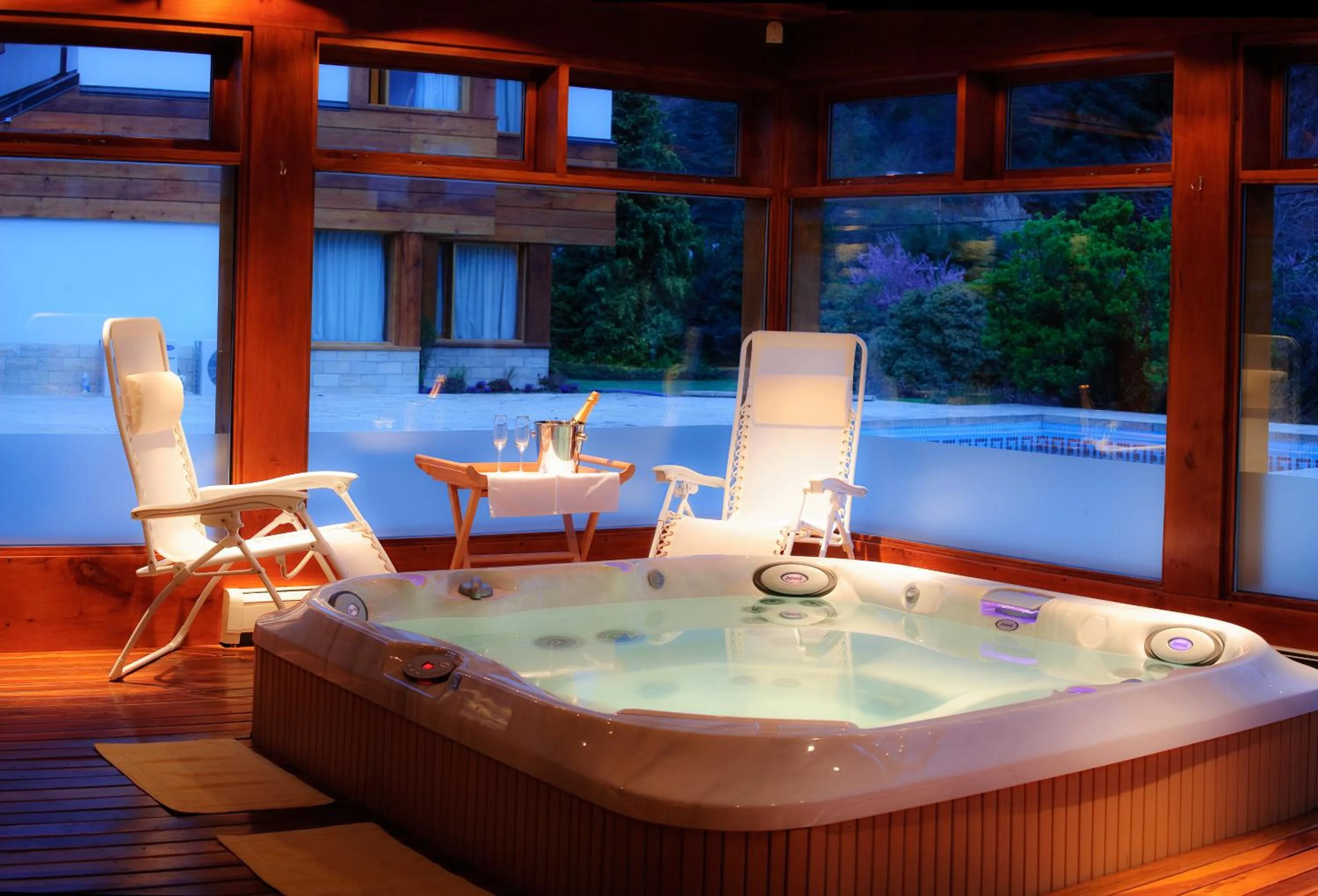 Spa and wellness centre/facilities in Hostería Antares Patagonia by Visionnaire