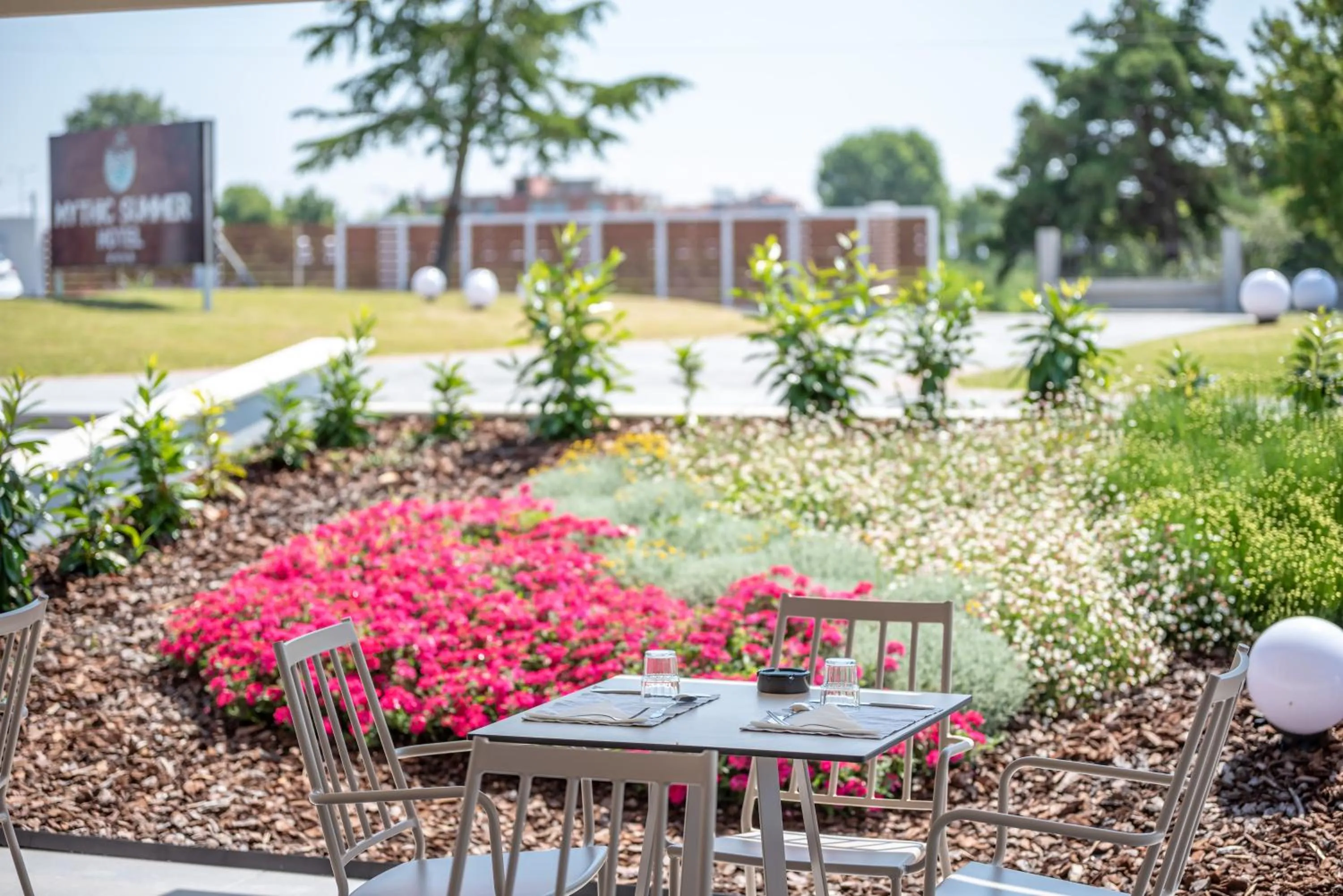 Garden in Mythic Summer Hotel