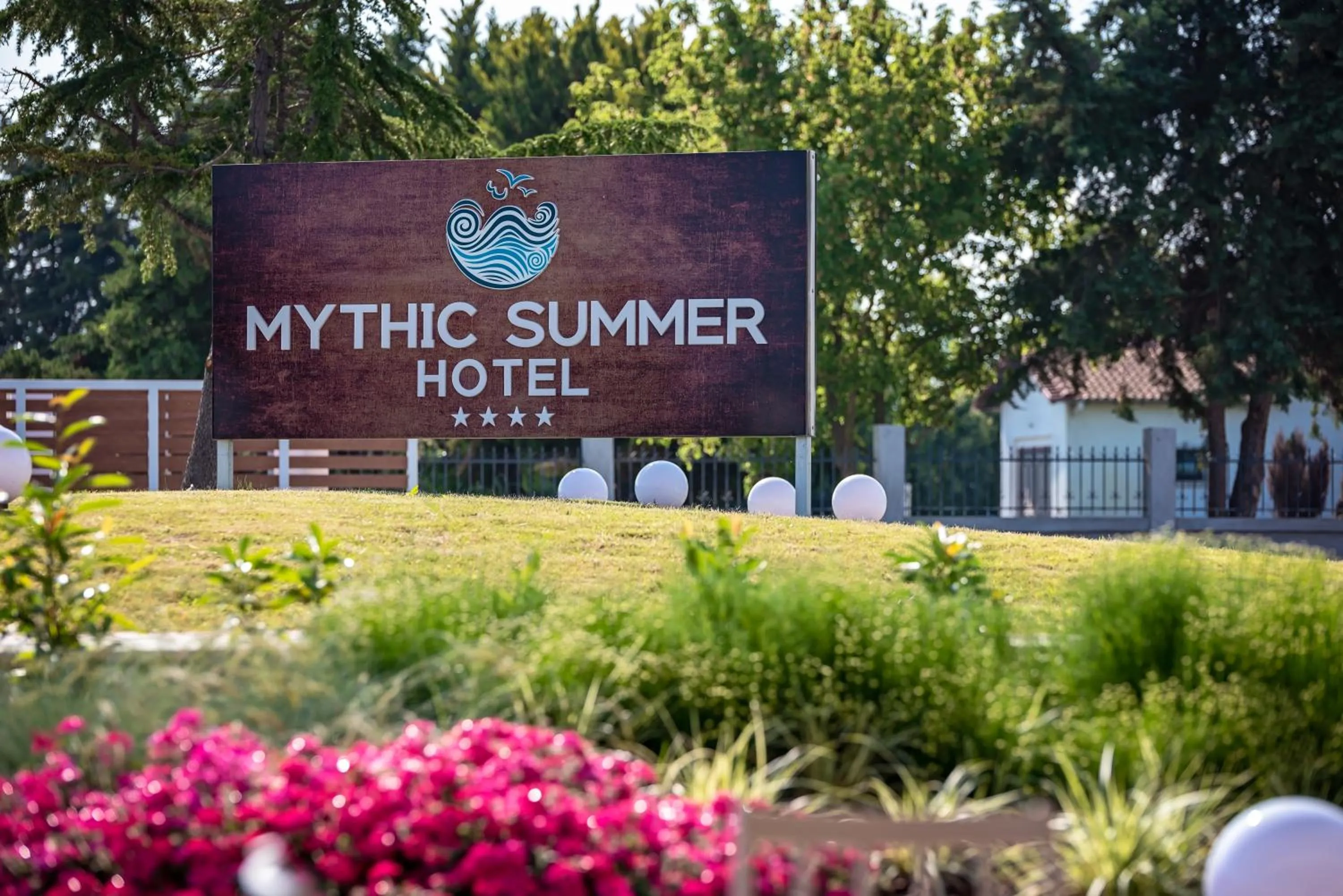 Garden in Mythic Summer Hotel