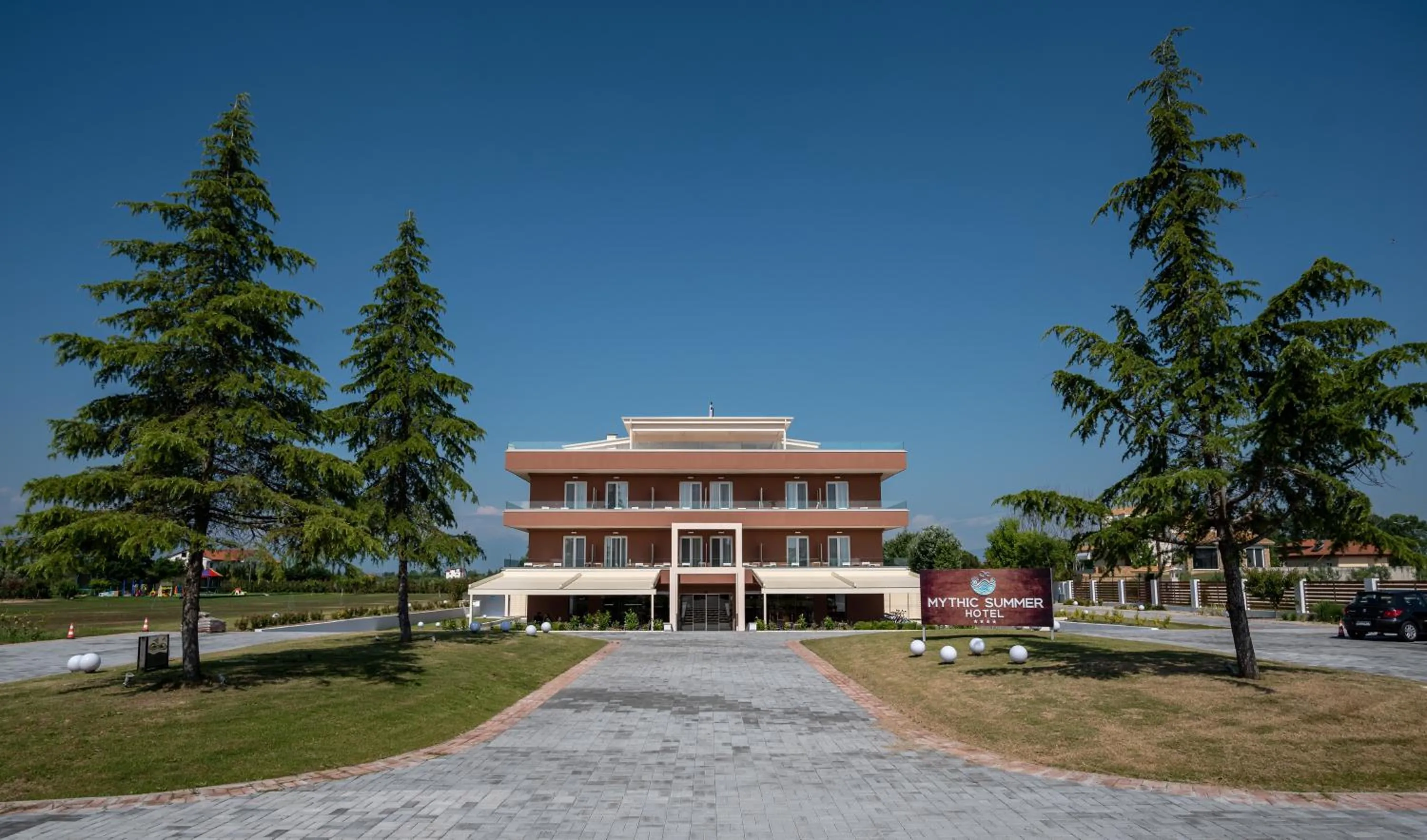 Garden in Mythic Summer Hotel