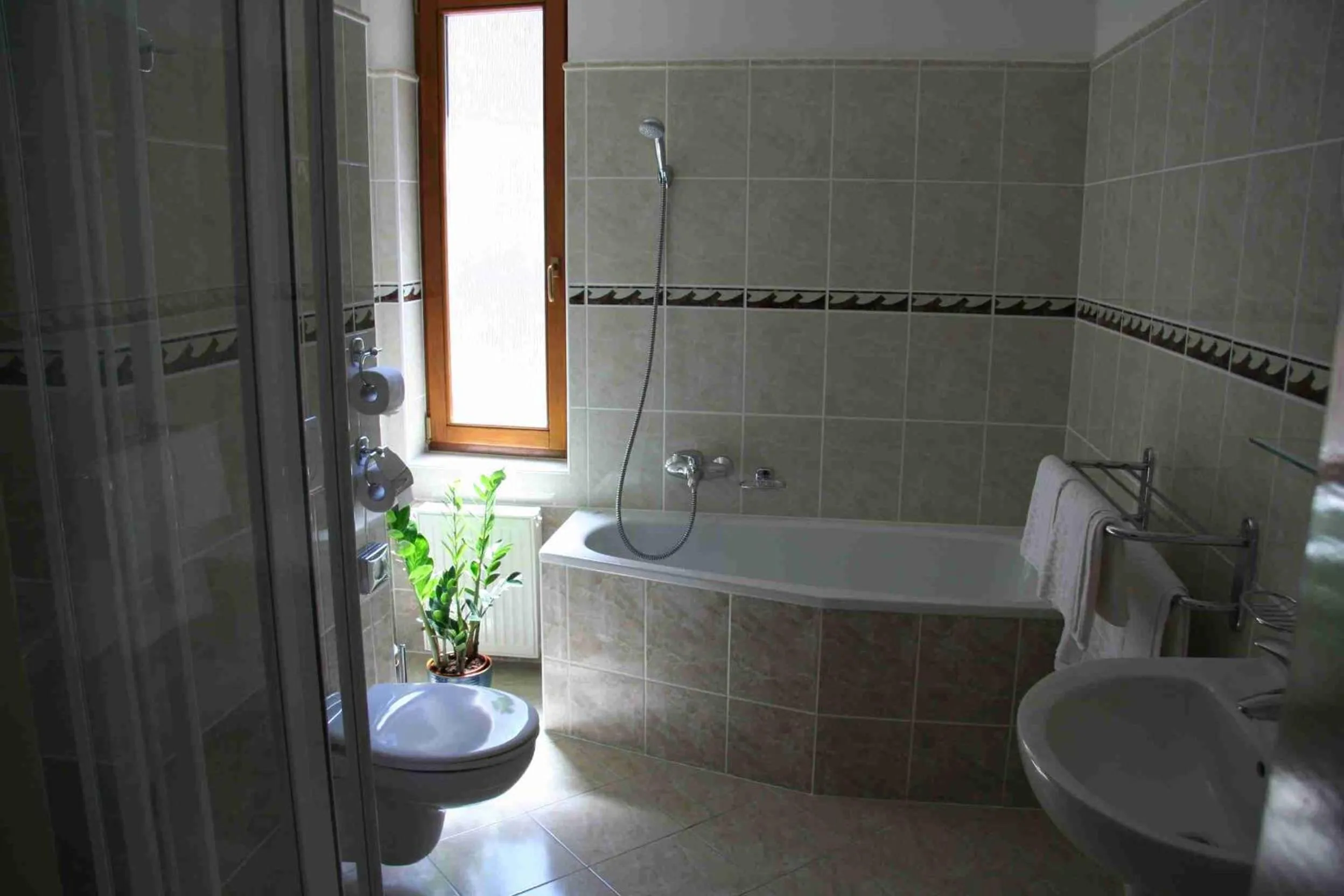 Bathroom in Lazensky Hotel Park