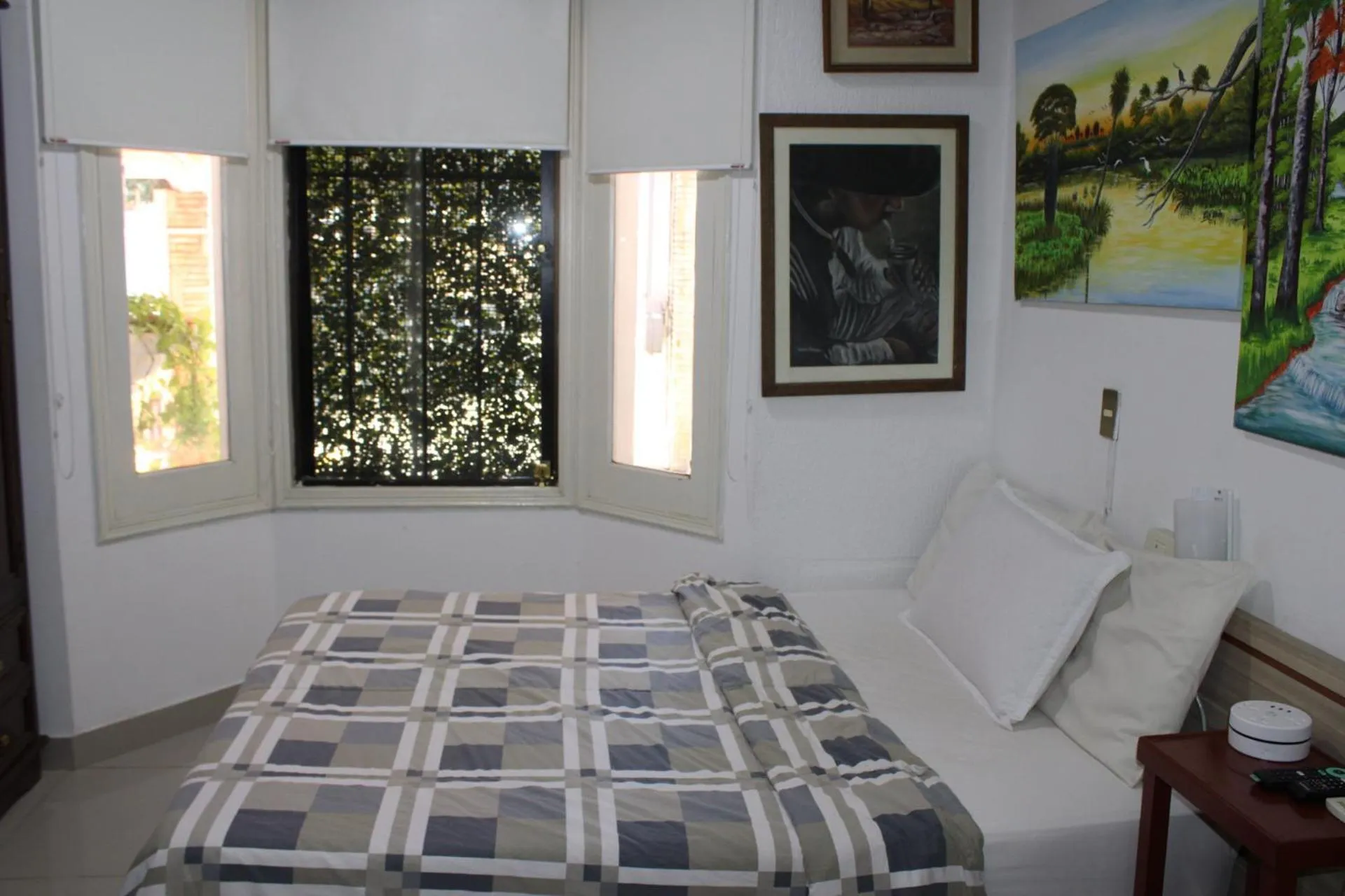 Bed in Aparthotel Maison Suisse