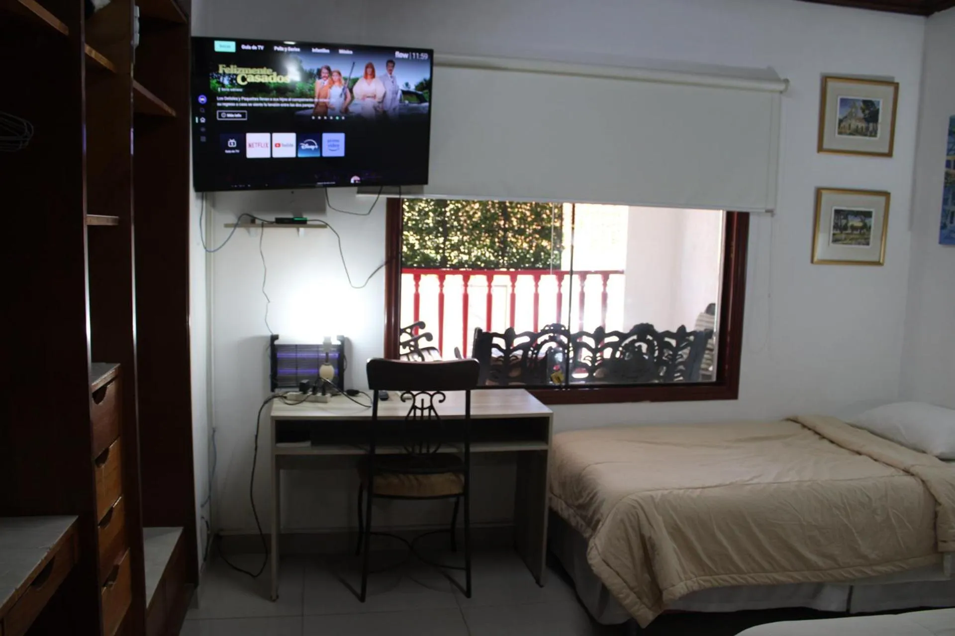 Bed in Aparthotel Maison Suisse