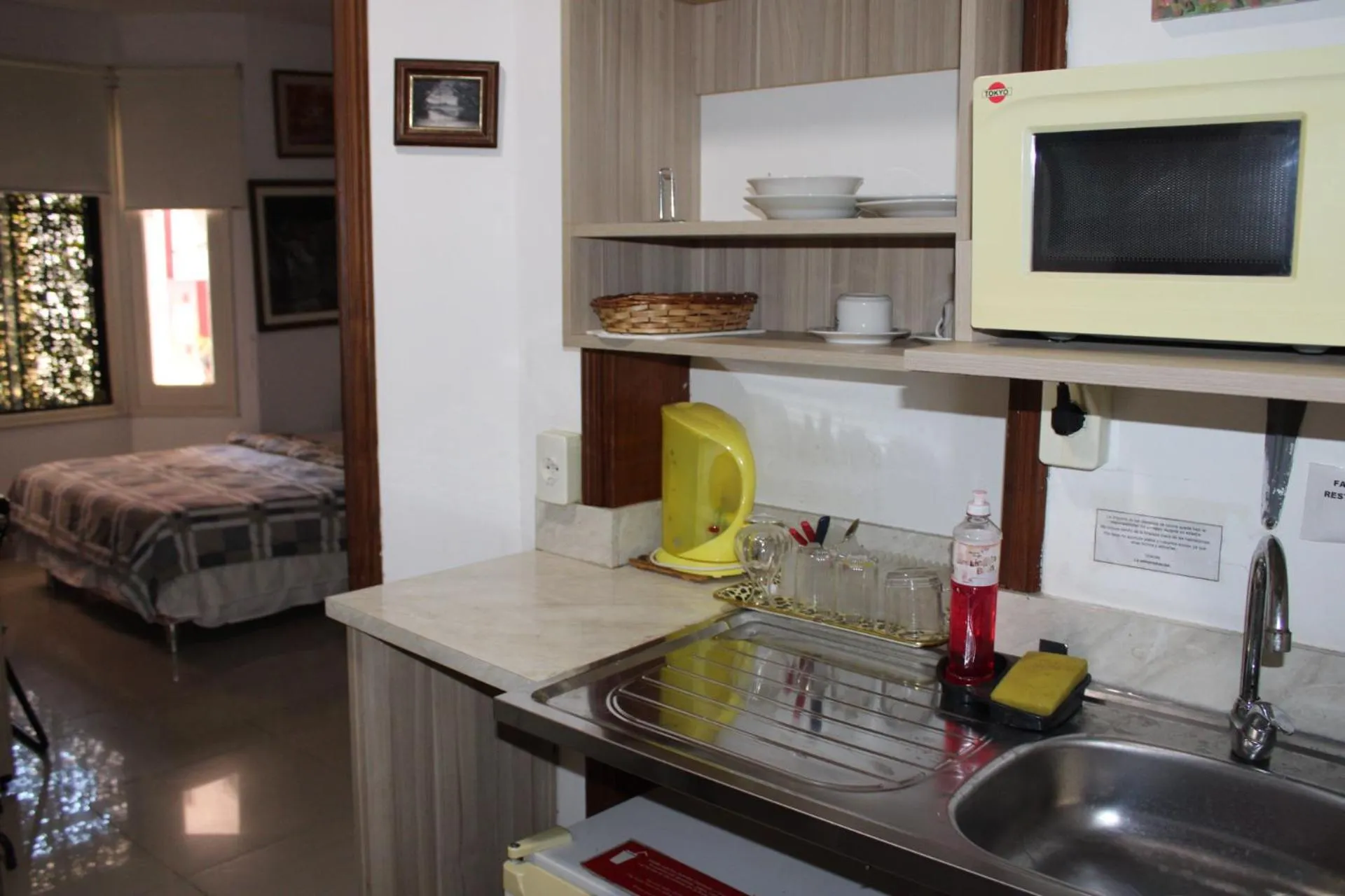 Bed in Aparthotel Maison Suisse