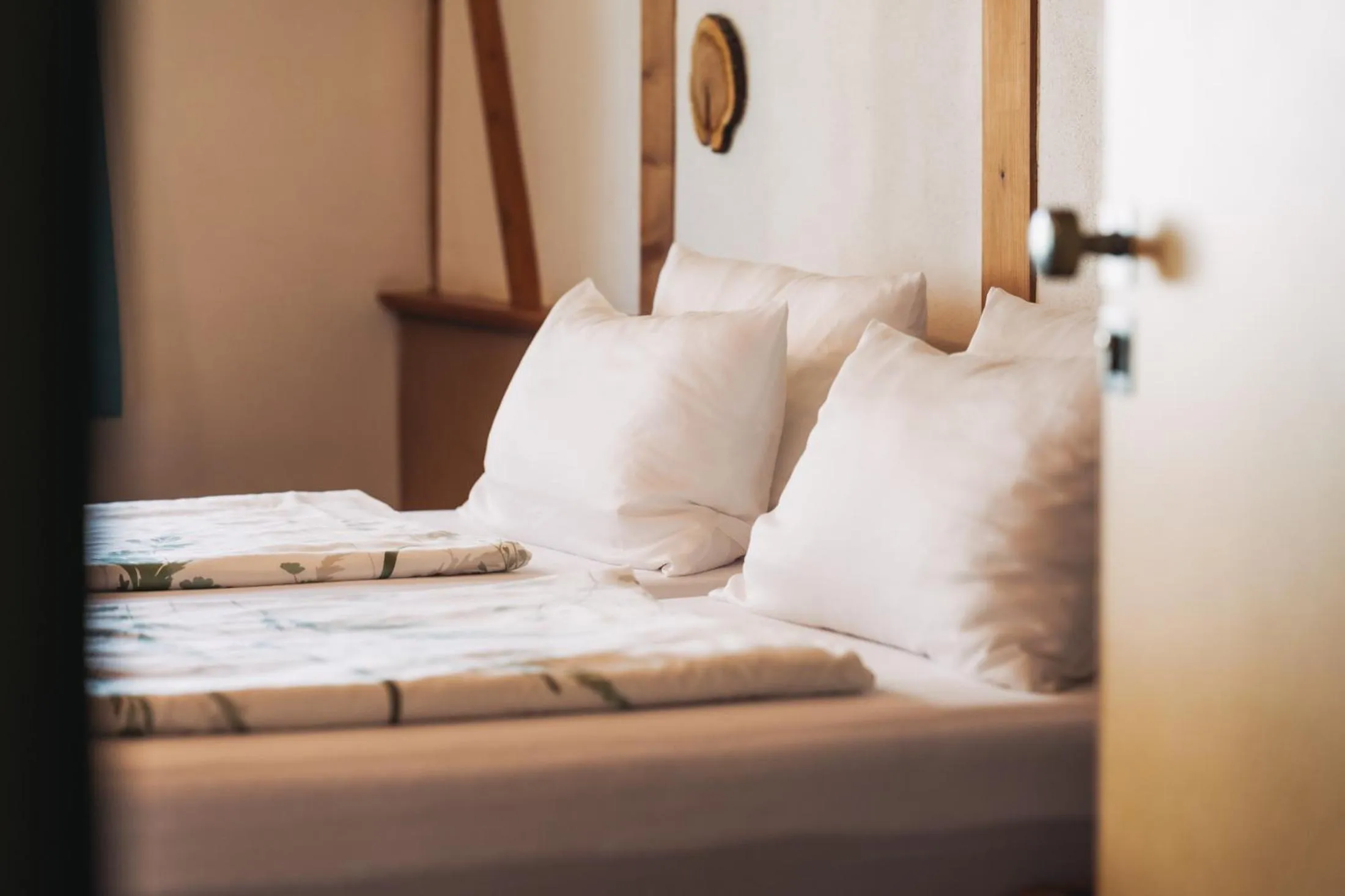 Decorative detail, Bed in SeeHotel Amtshof