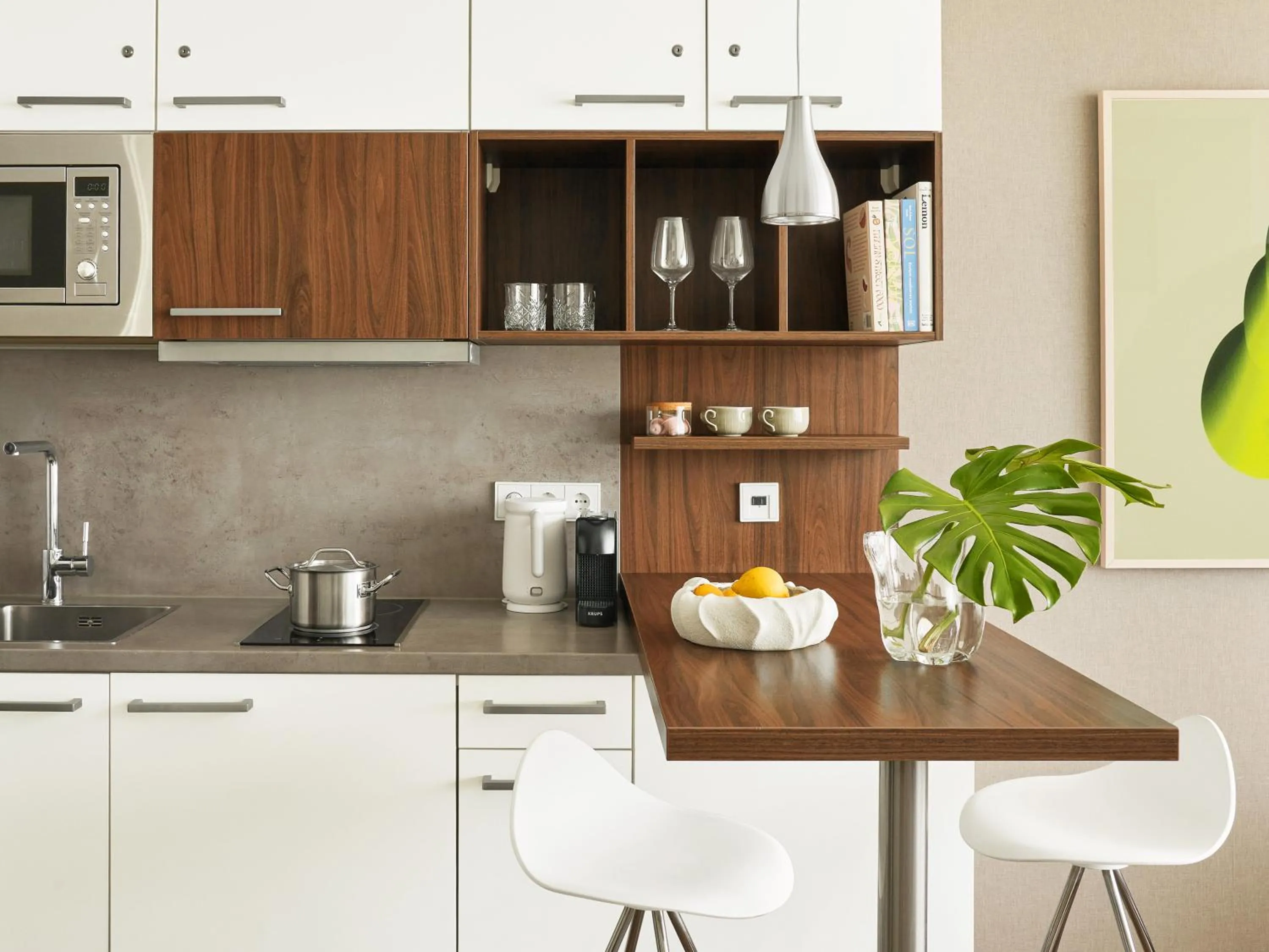 kitchen in Numa Hamburg Fore