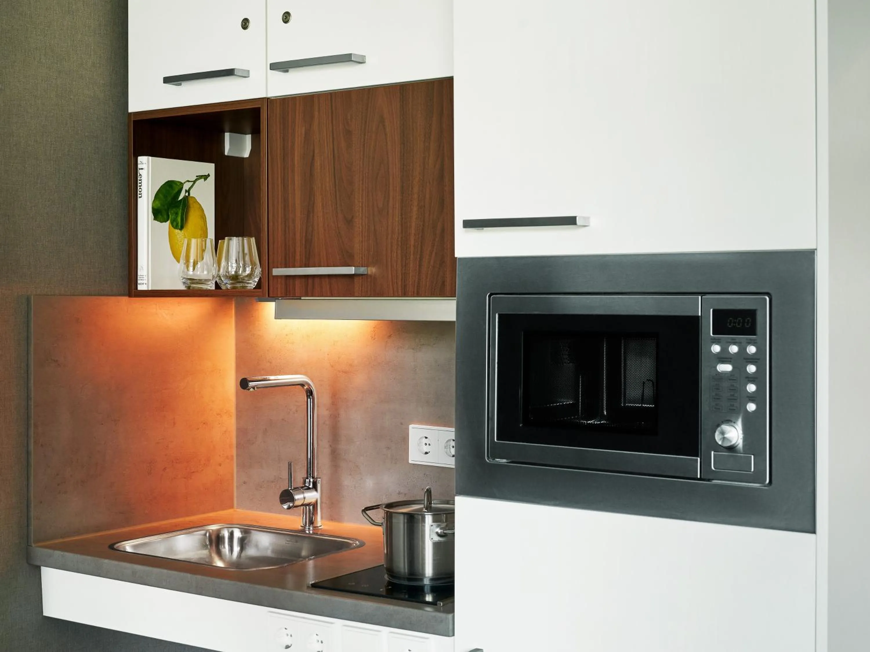 kitchen in Numa Hamburg Fore