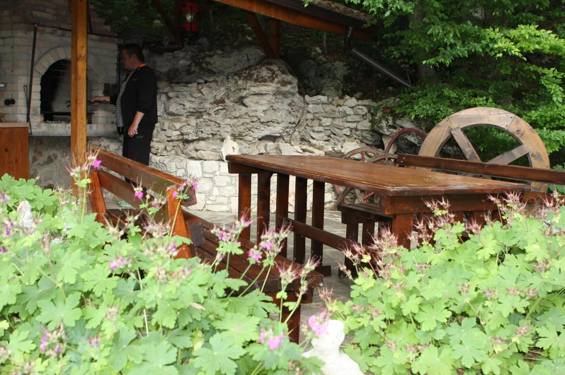 BBQ facilities in Joya Park Hotel