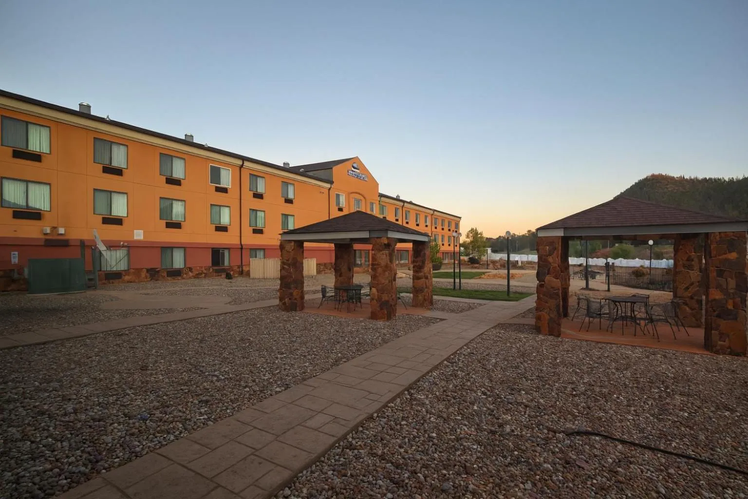 Property building in Stay USA Hotel and Suites