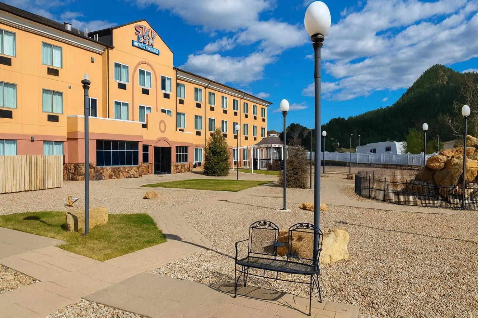 Property building in Stay USA Hotel and Suites