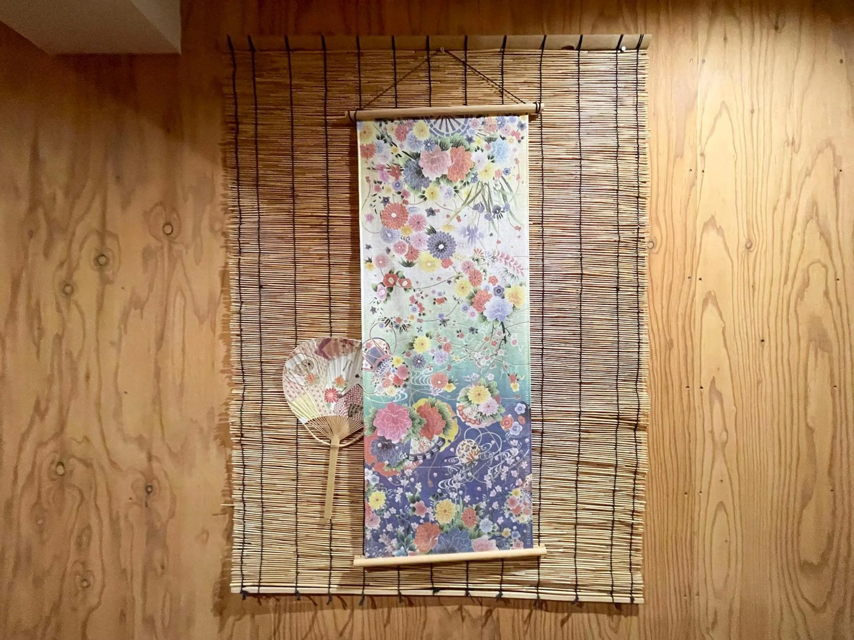 Decorative detail in Guesthouse Otaru Wanokaze