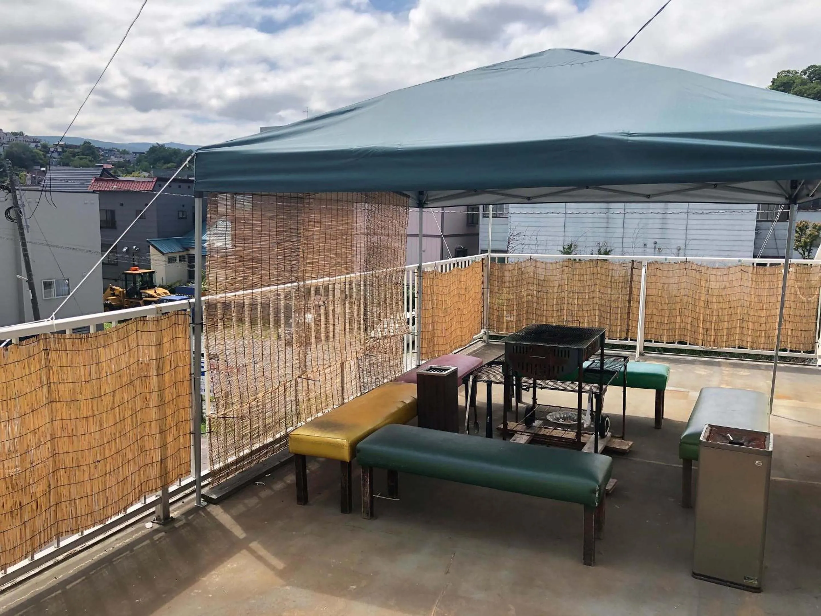 Balcony/Terrace in Guesthouse Otaru Wanokaze