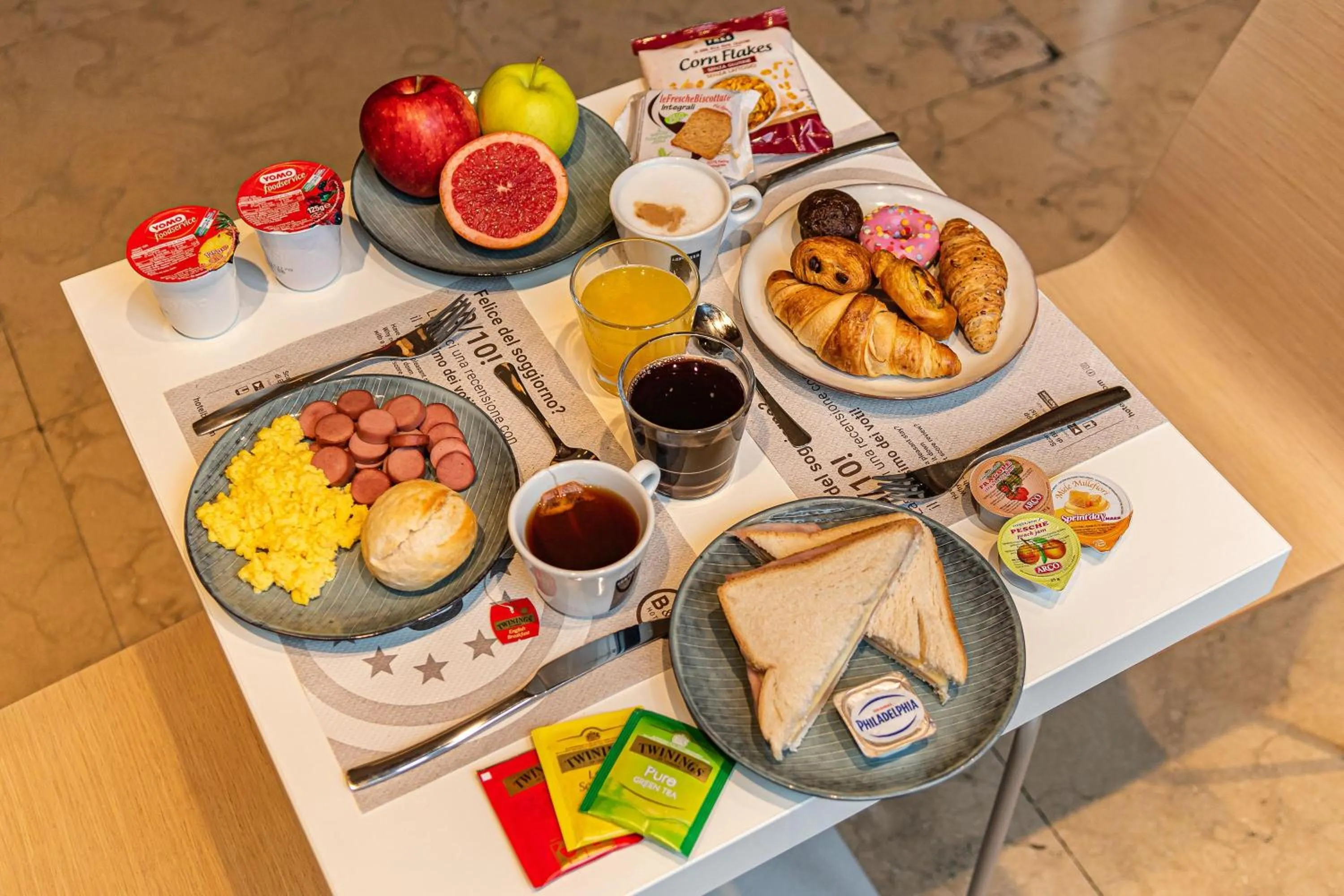 Restaurant/places to eat in B&B Hotel Treviso