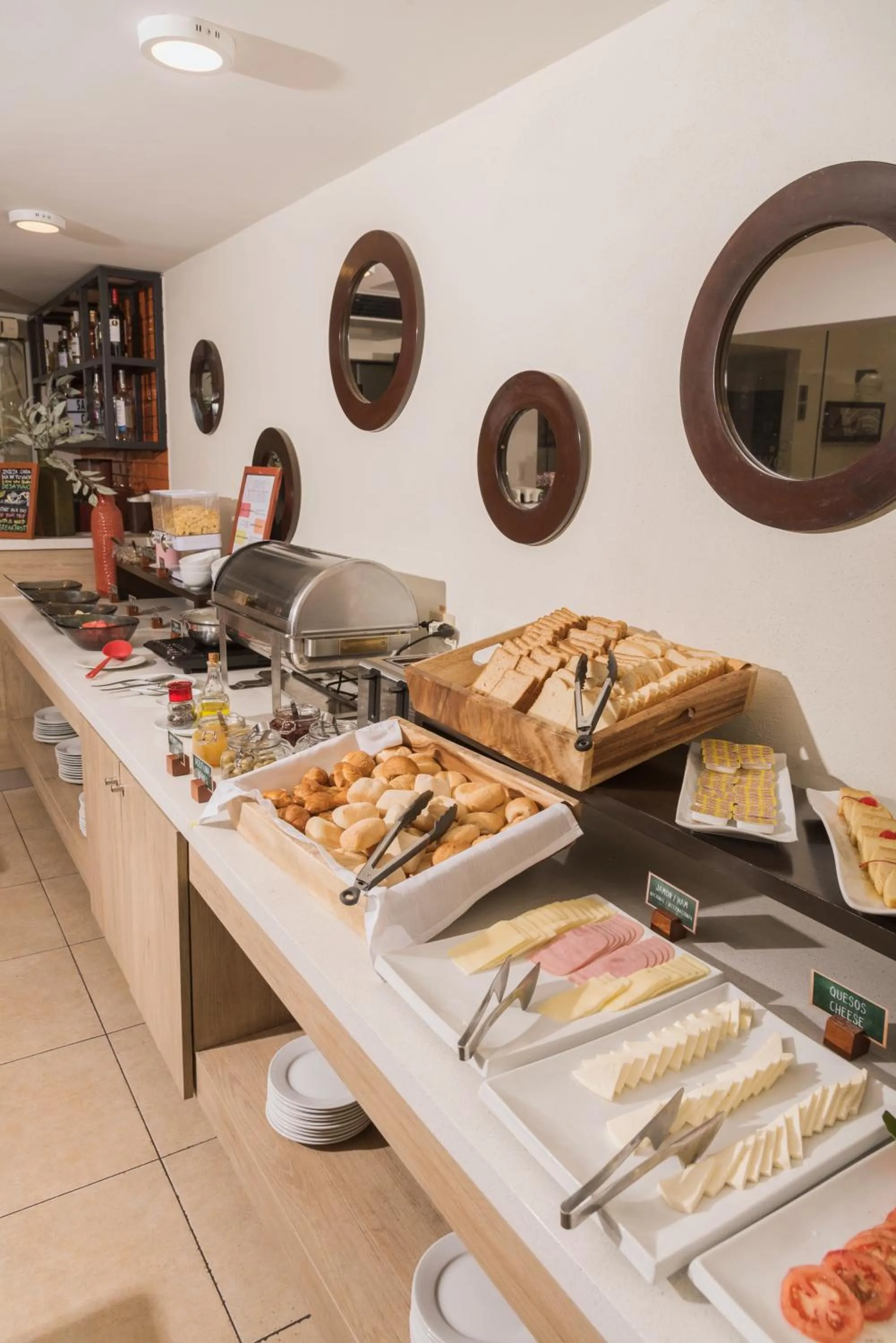 Breakfast in Girasoles Hotel