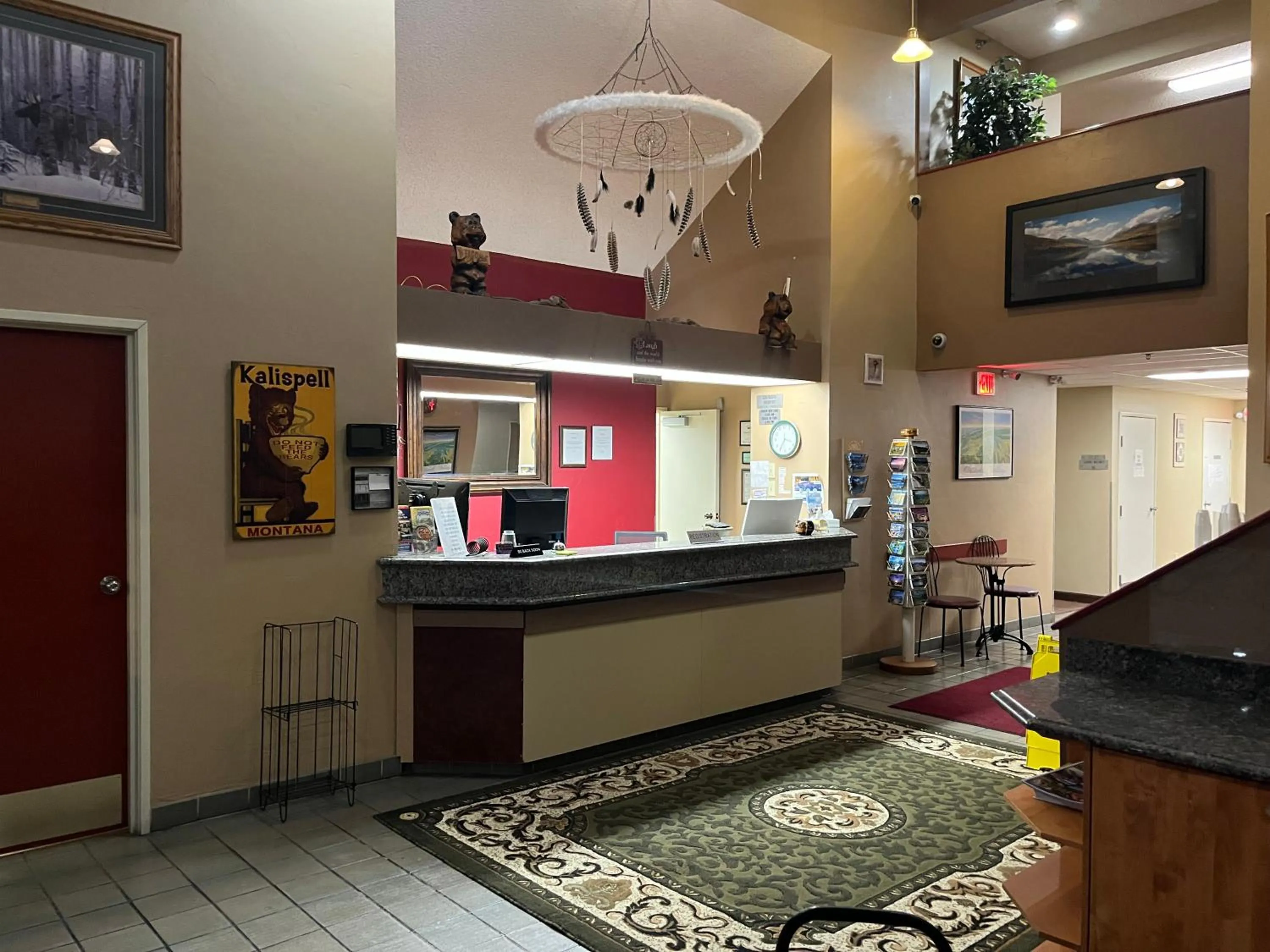 Lobby or reception in Americas Best Value Inn Kalispell