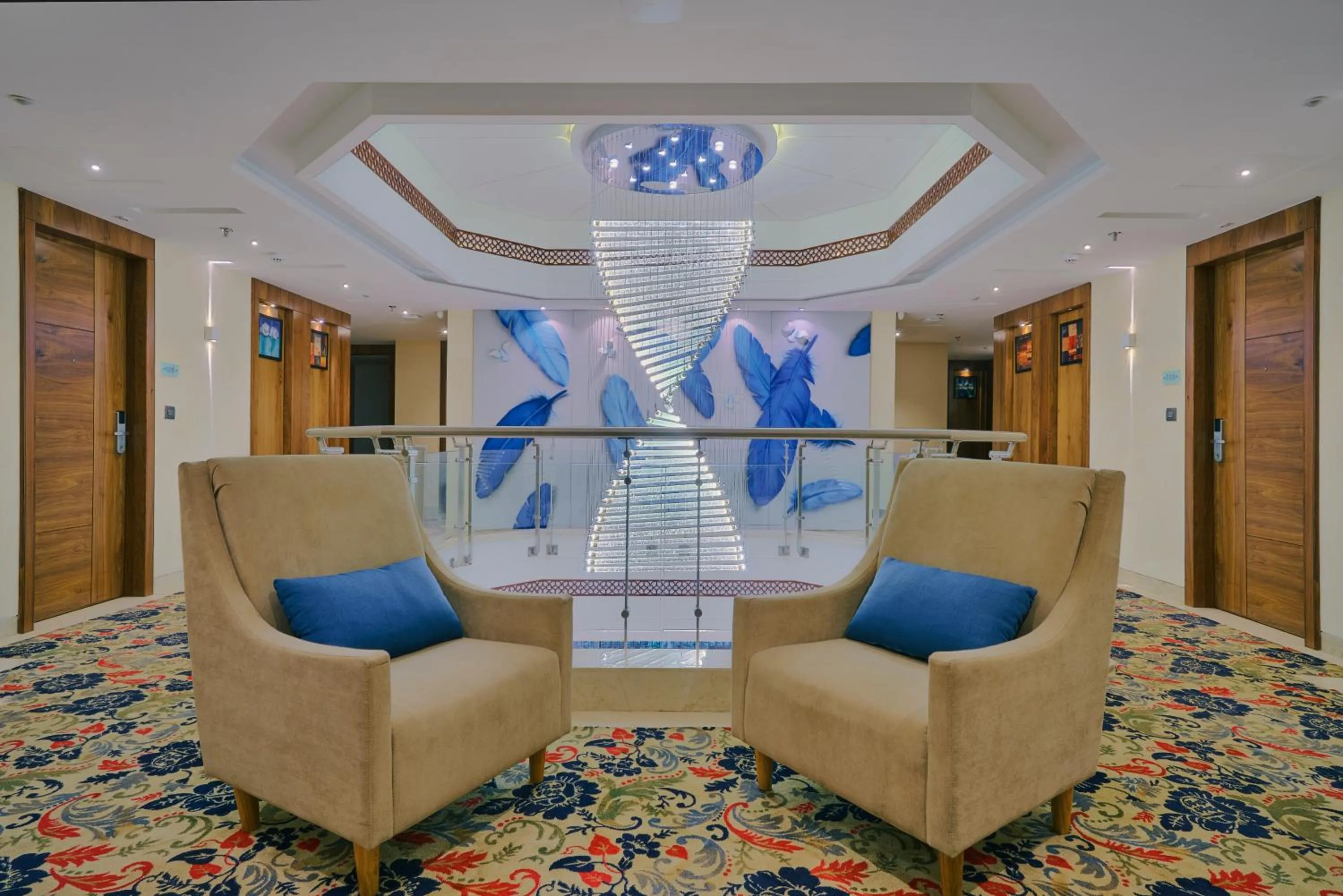 Seating area in SKK Blu Hotel & Spa