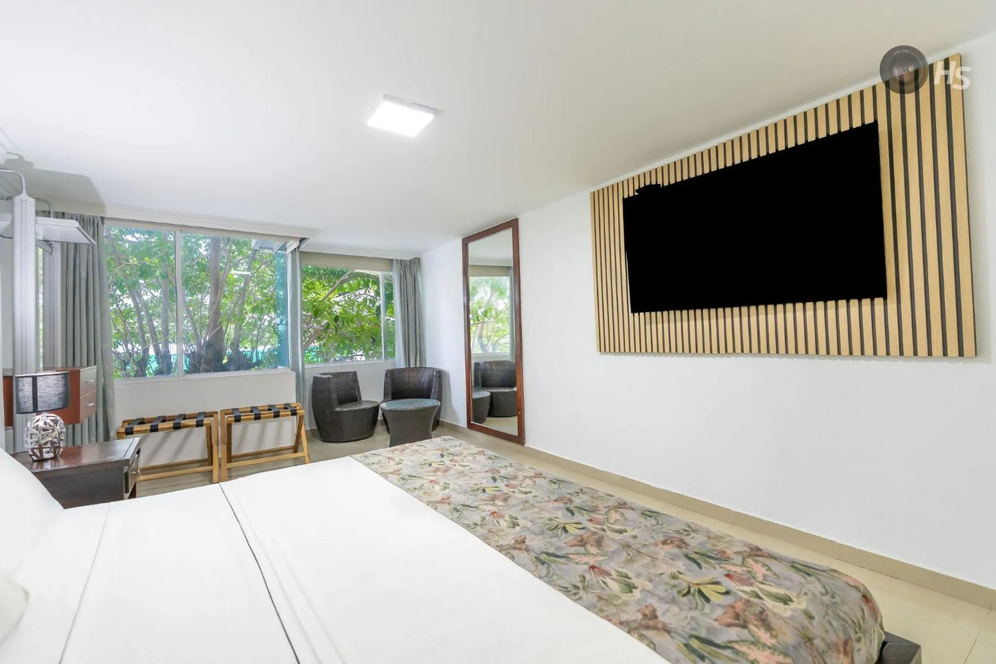 Bed in Hotel Arhuaco Rodadero