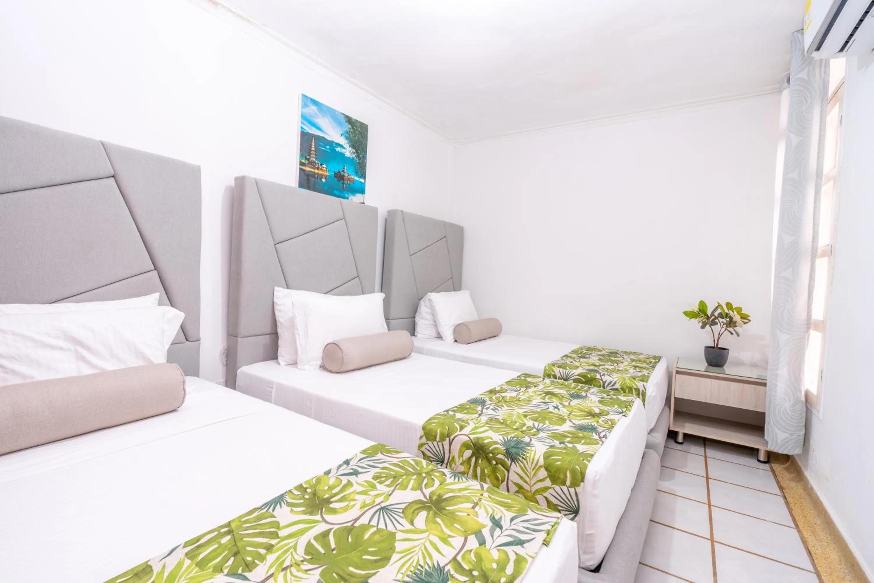 Bed in Hotel Arhuaco Rodadero