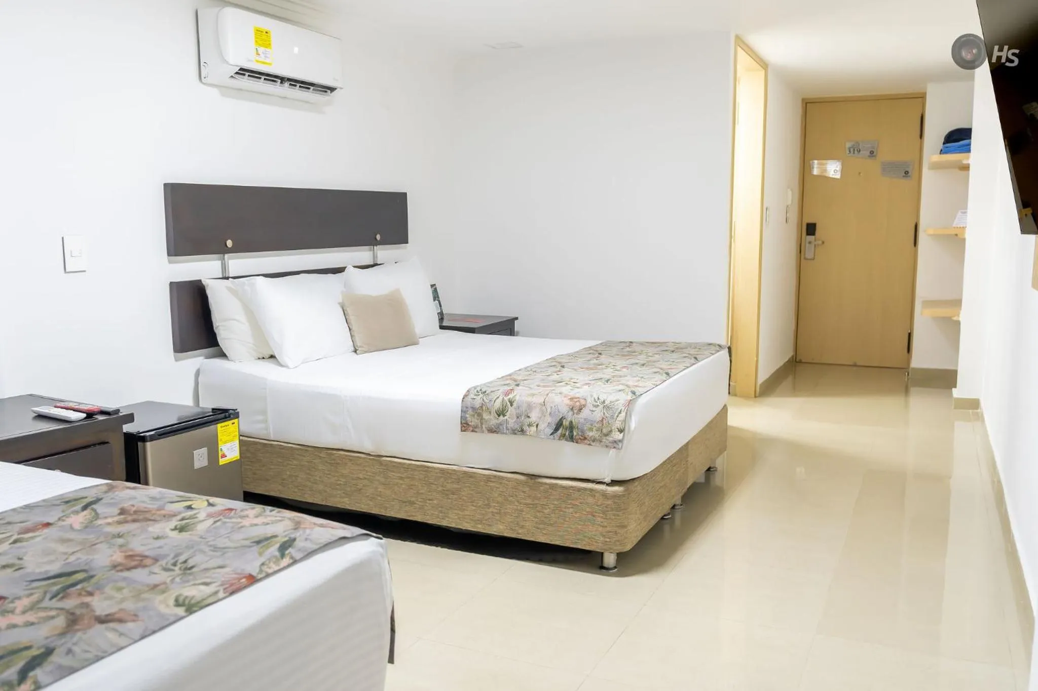 Bed in Hotel Arhuaco Rodadero