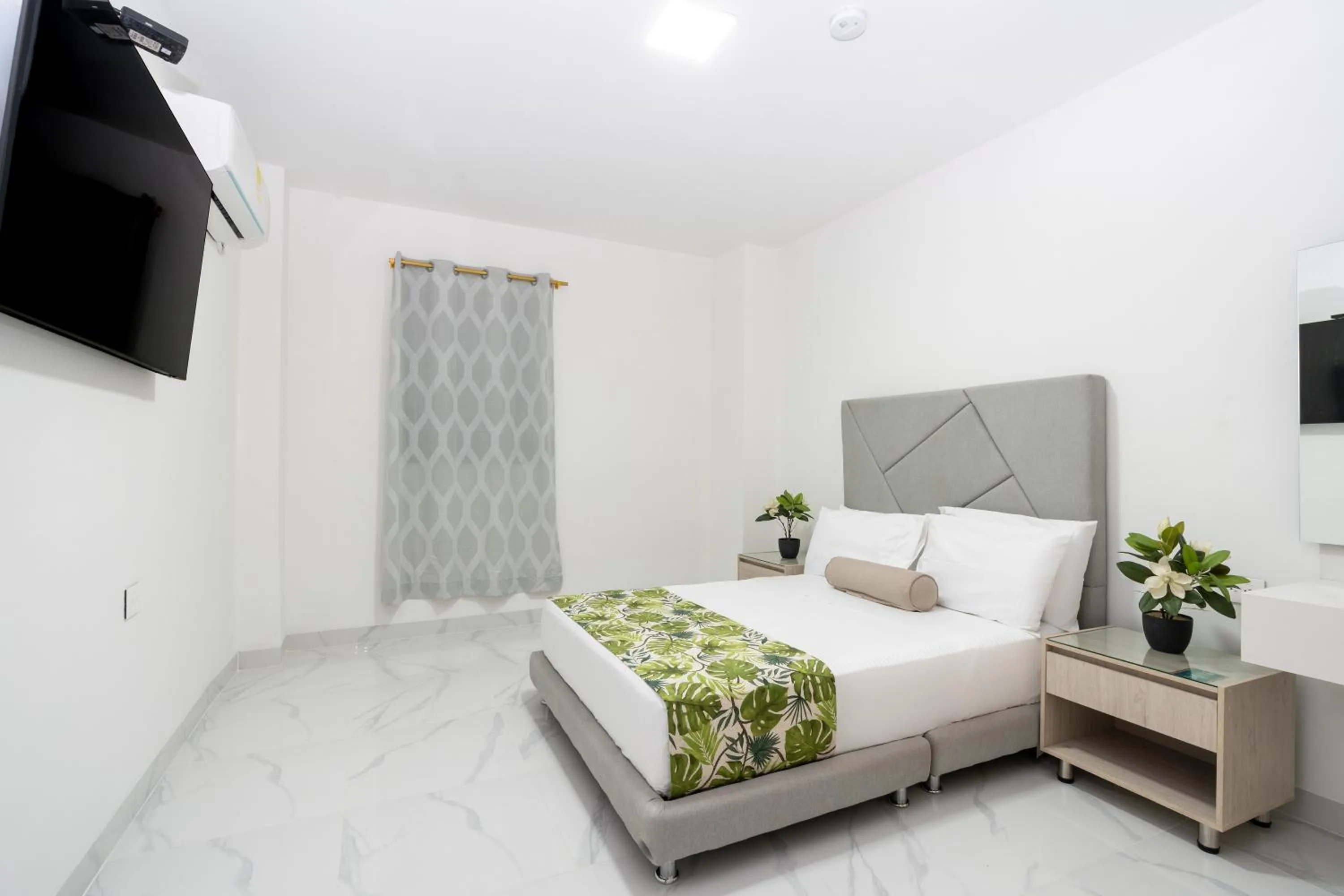 Bed in Hotel Arhuaco Rodadero