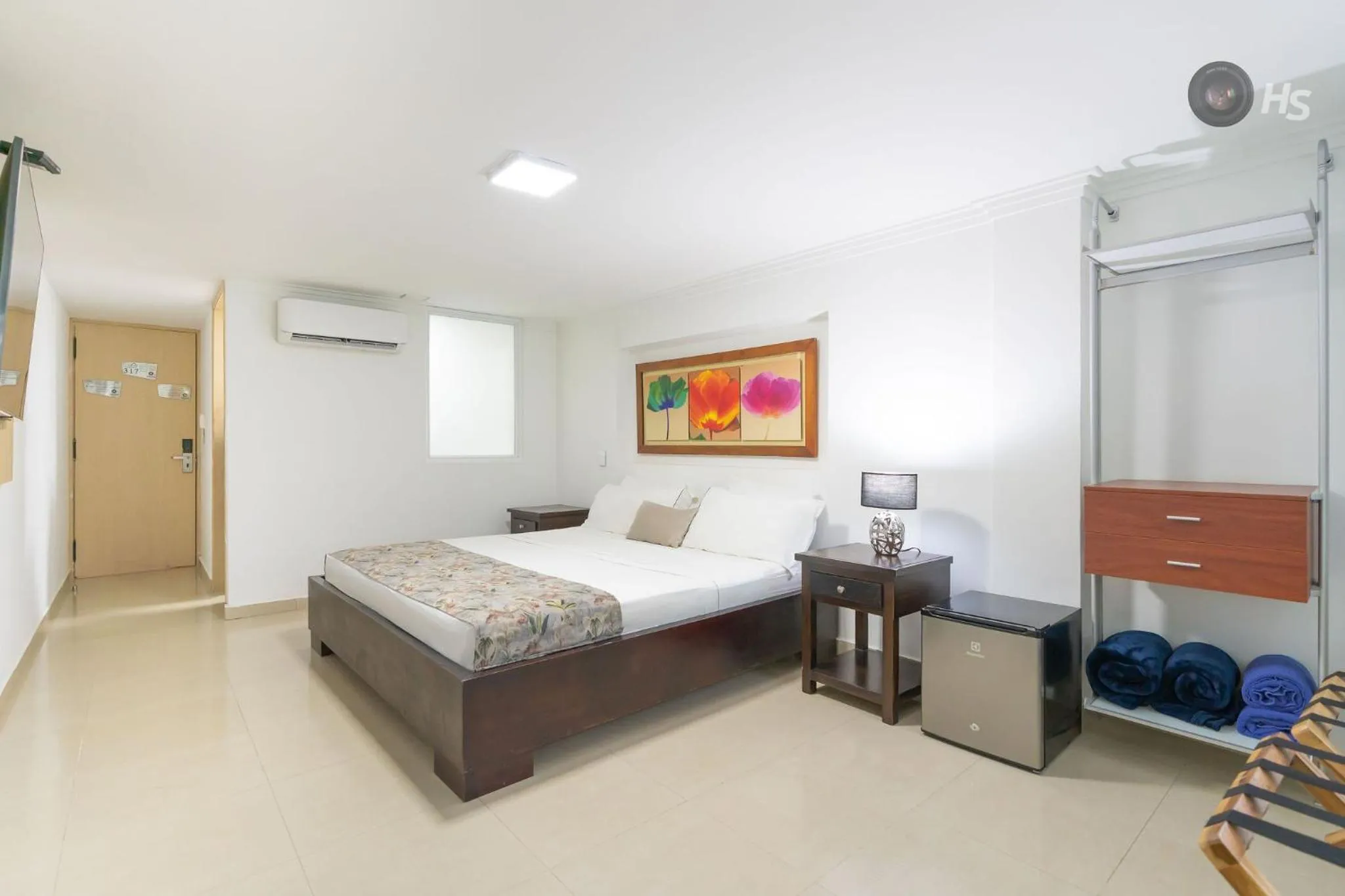 Bed in Hotel Arhuaco Rodadero