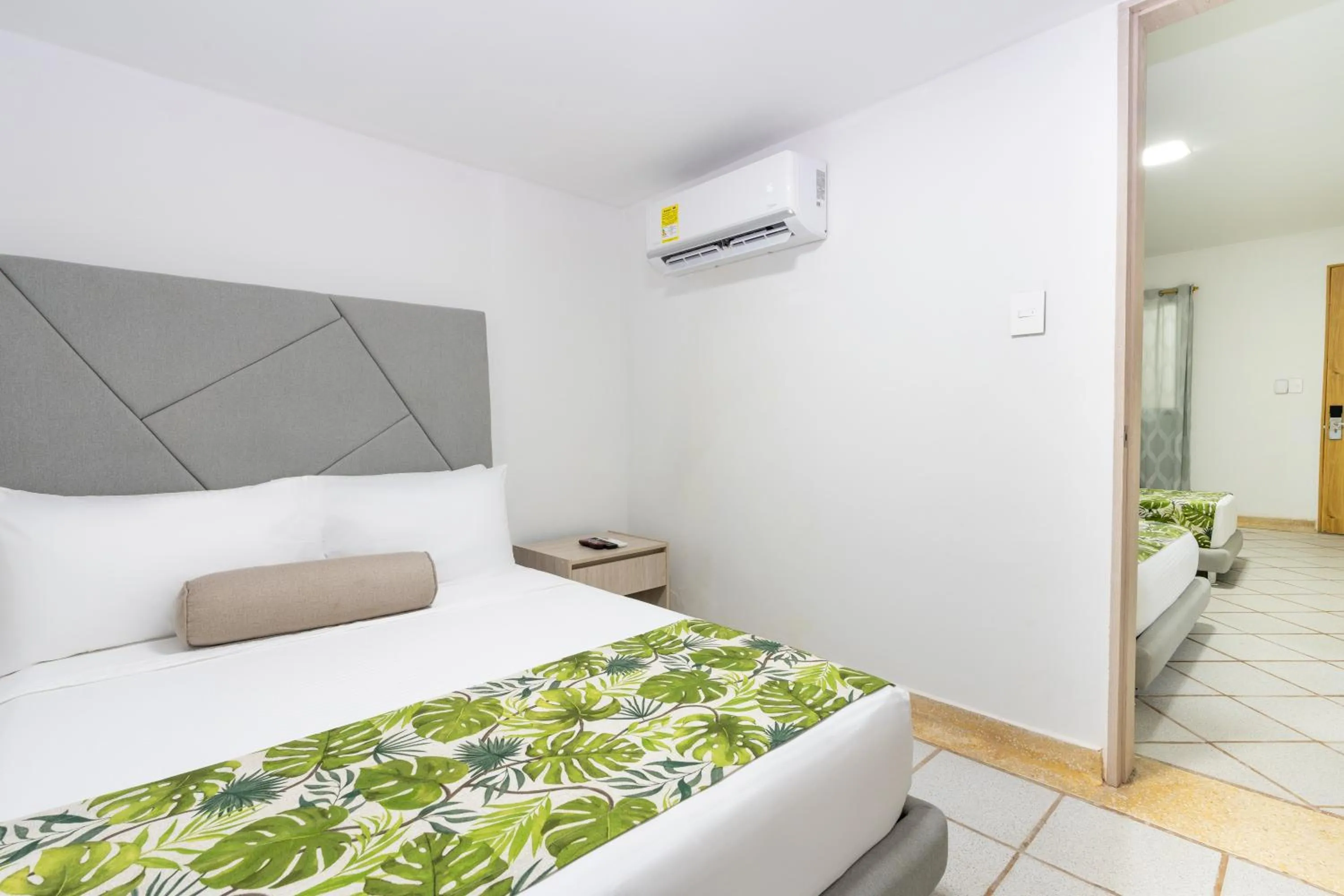 Bed in Hotel Arhuaco Rodadero