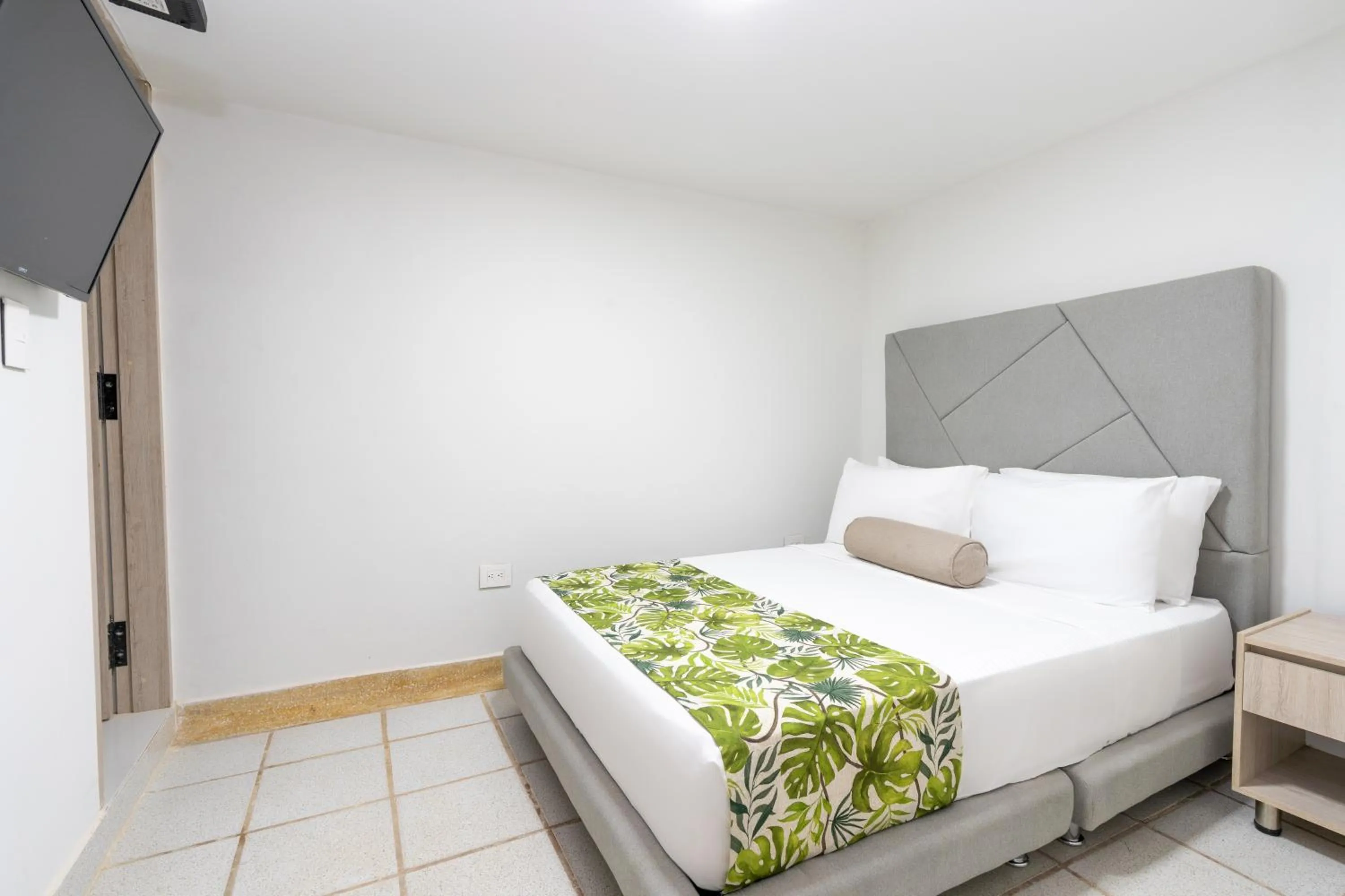 Bed in Hotel Arhuaco Rodadero