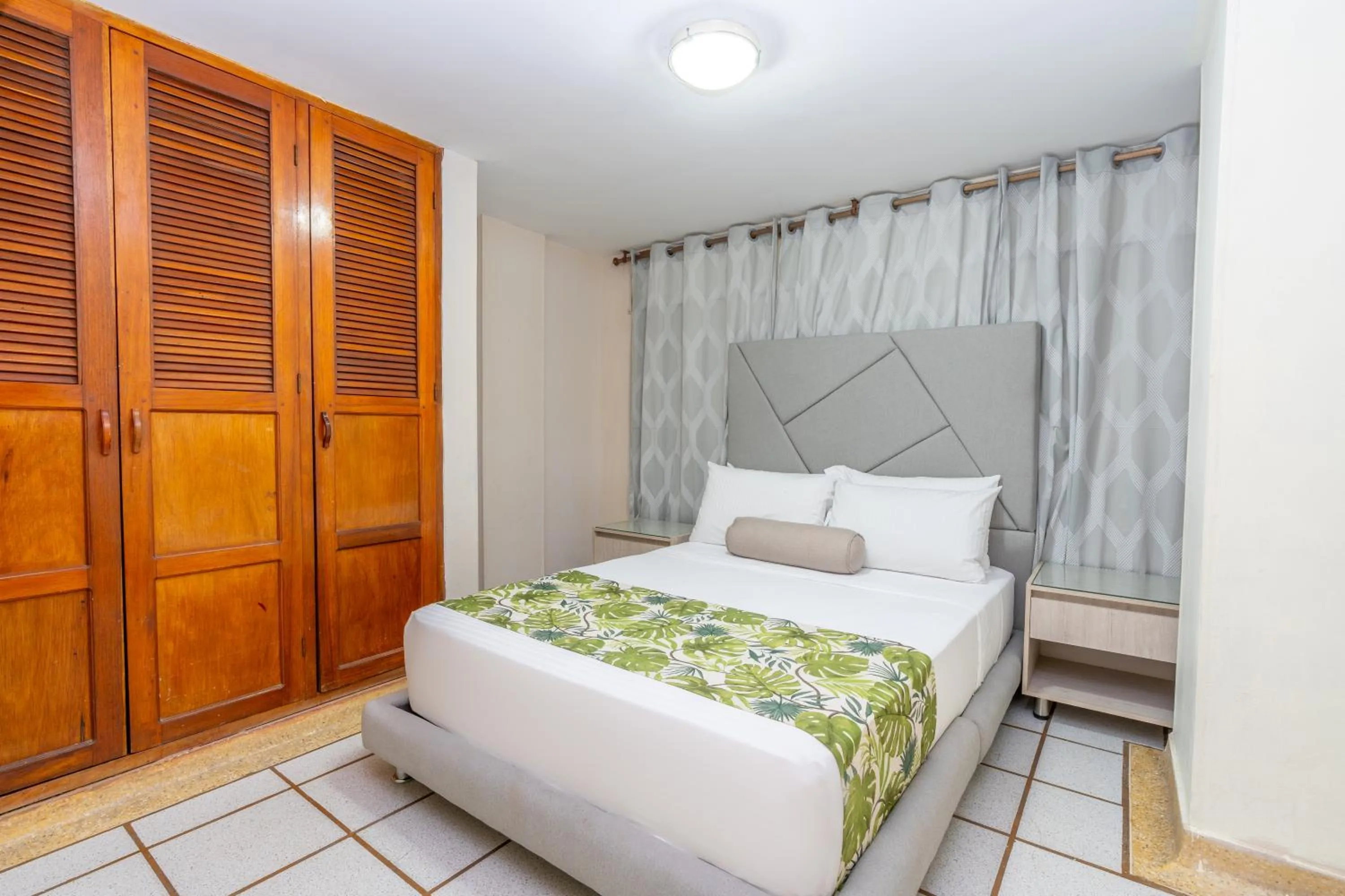 Bed in Hotel Arhuaco Rodadero