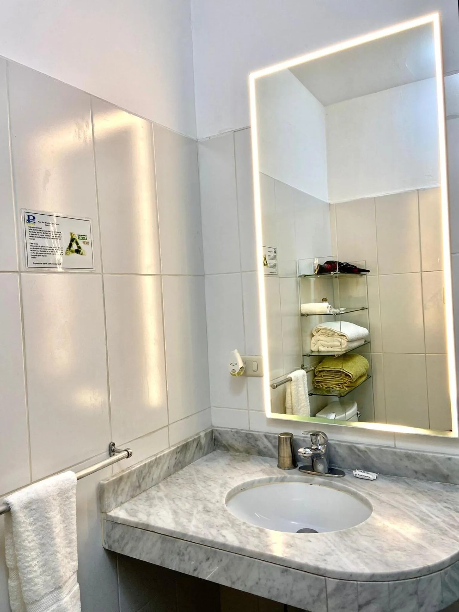 Bathroom in Peru Star Apart-Hotel