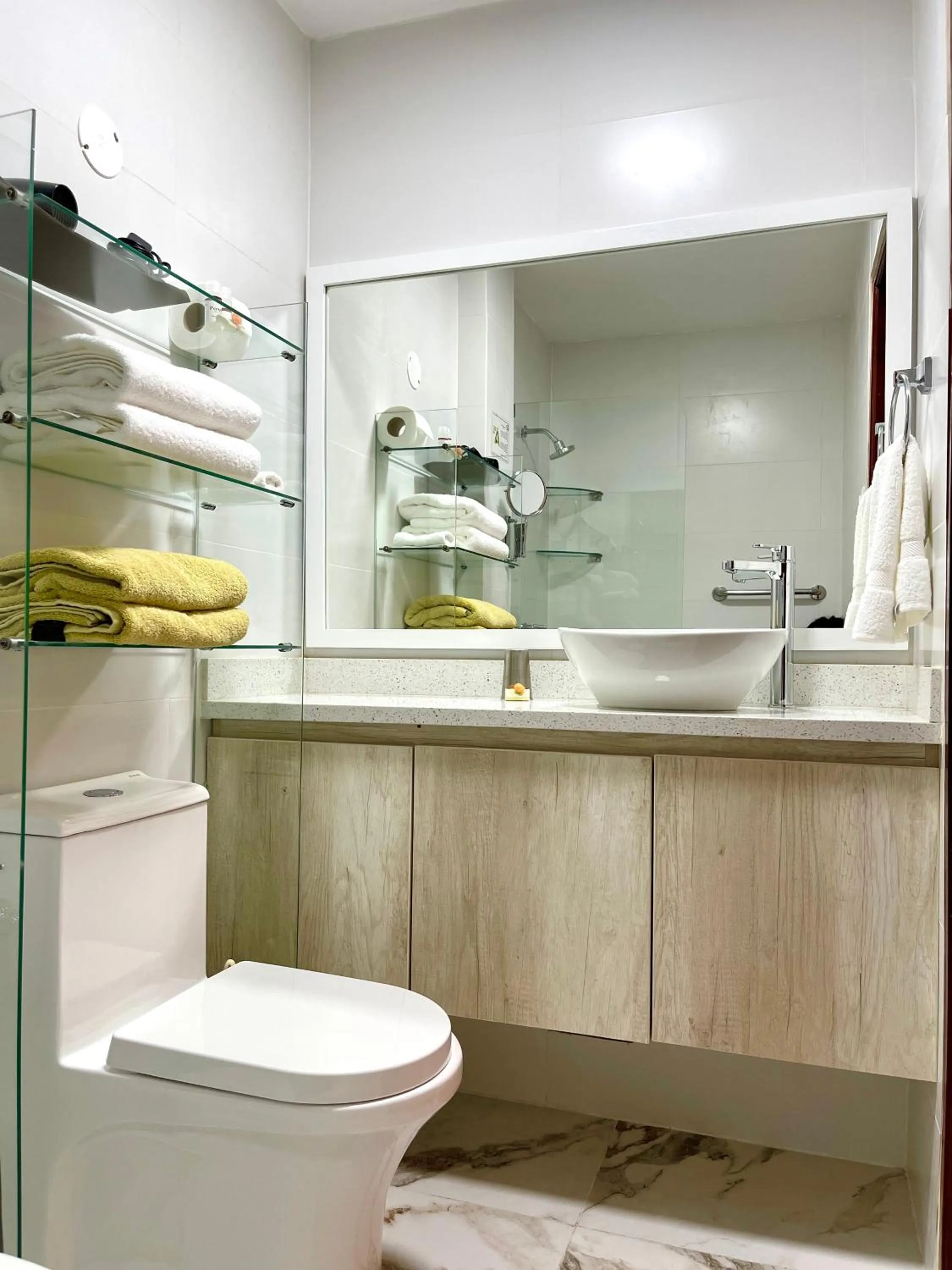 Bathroom in Peru Star Apart-Hotel