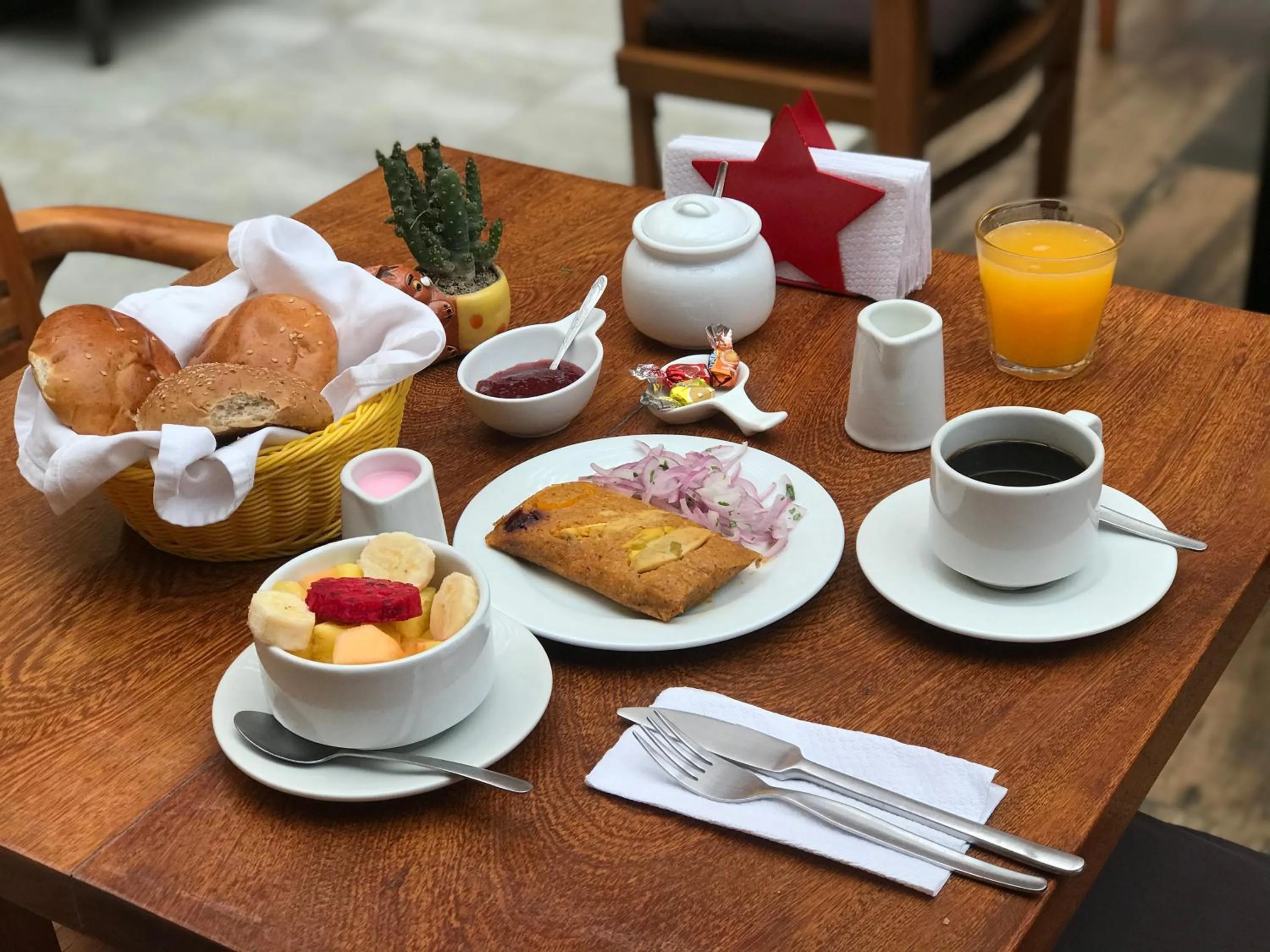 Restaurant/places to eat in Peru Star Apart-Hotel