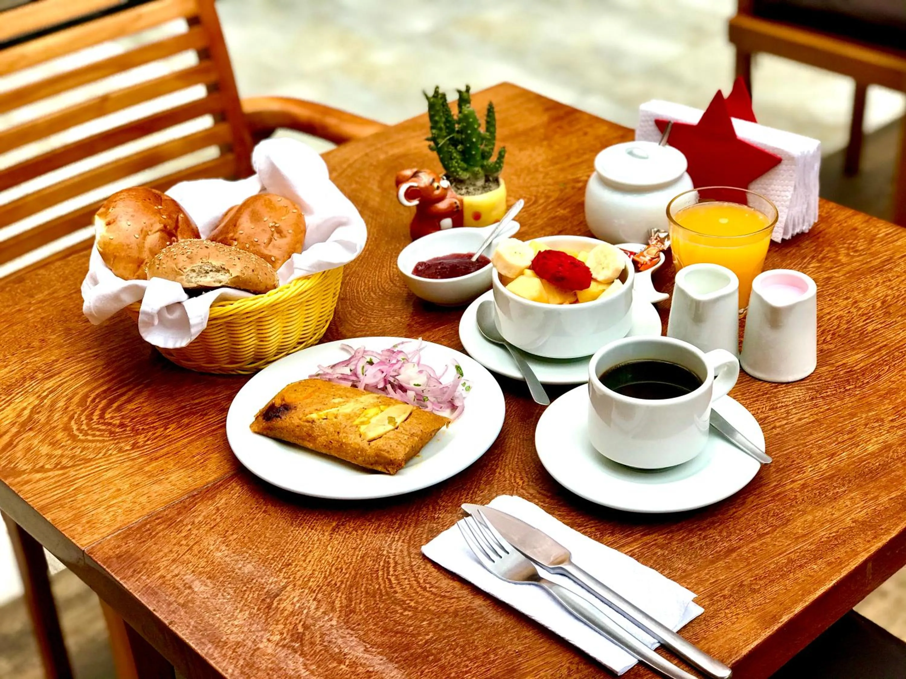 Restaurant/places to eat in Peru Star Apart-Hotel