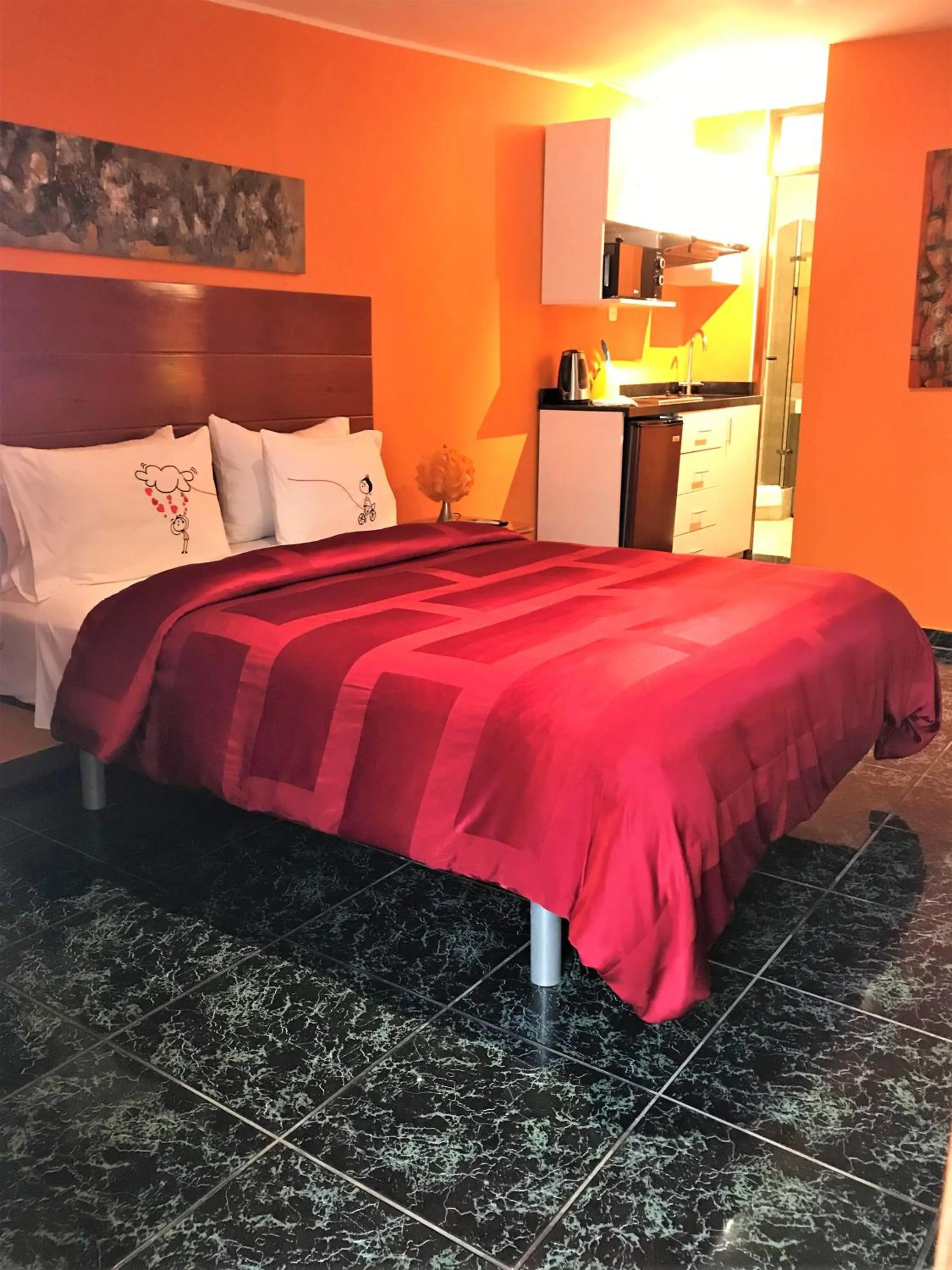 Bed in Peru Star Apart-Hotel