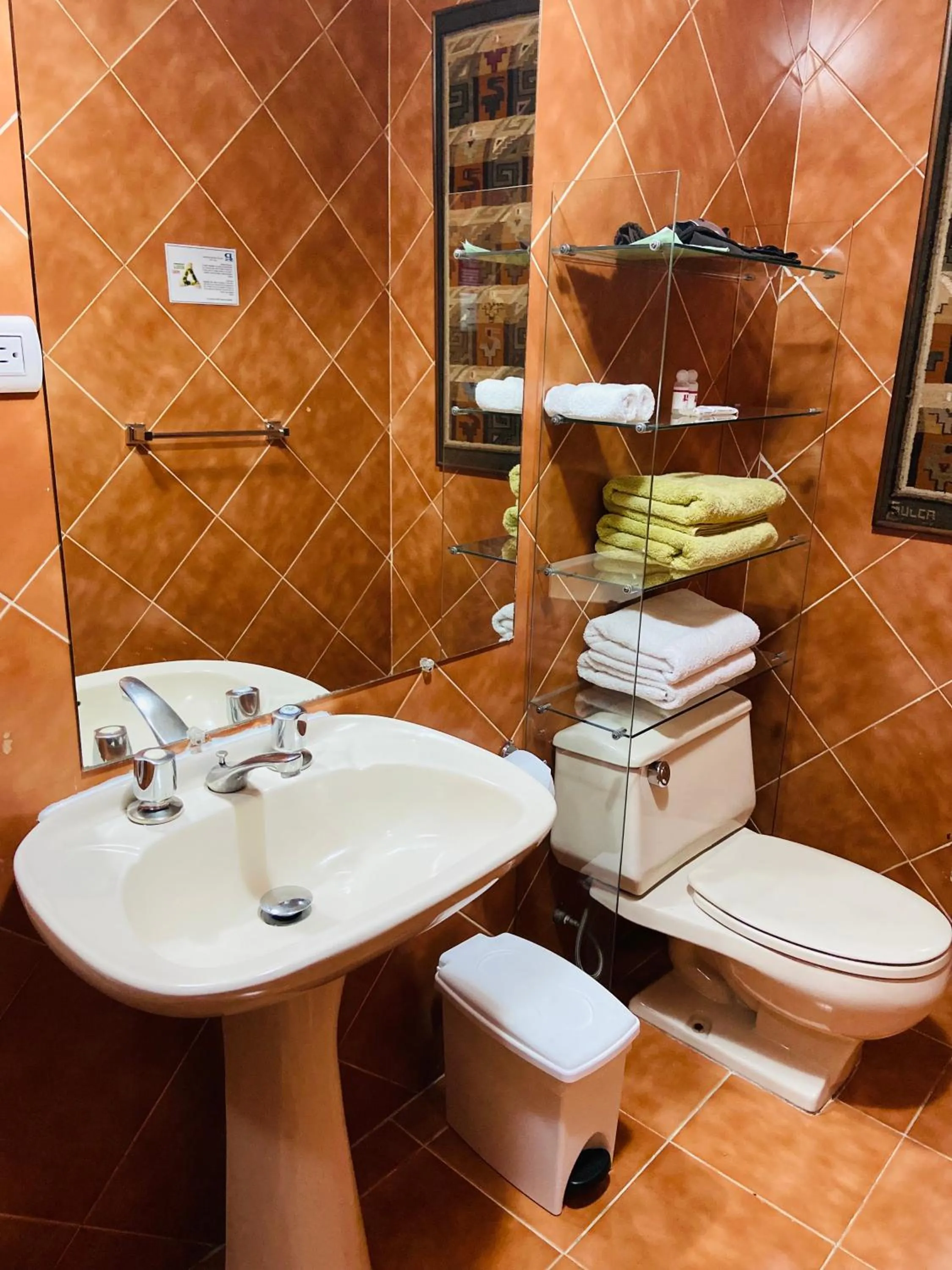 Shower in Peru Star Apart-Hotel