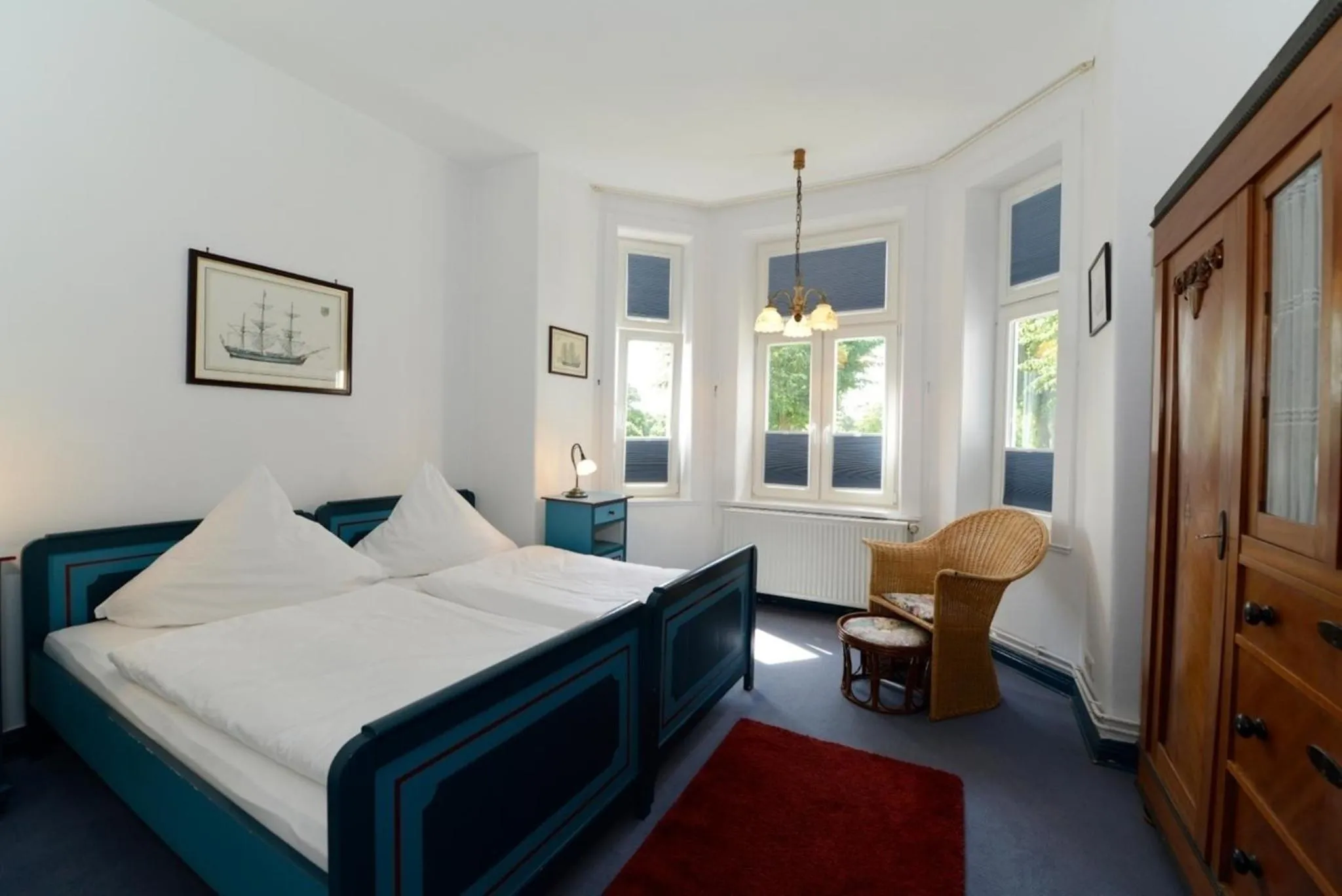 Bed in Haus Poggfred Whg 04 Harmens