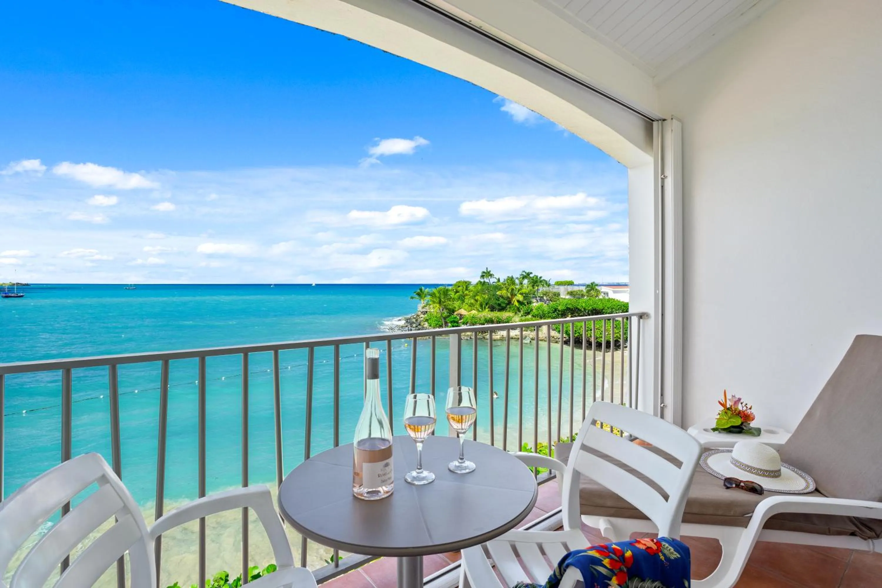 Sea view in Grand Case Beach Club