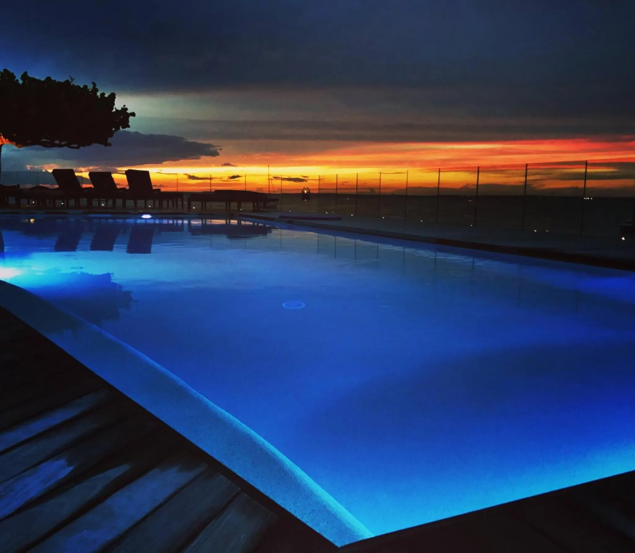 Swimming pool in Grand Case Beach Club