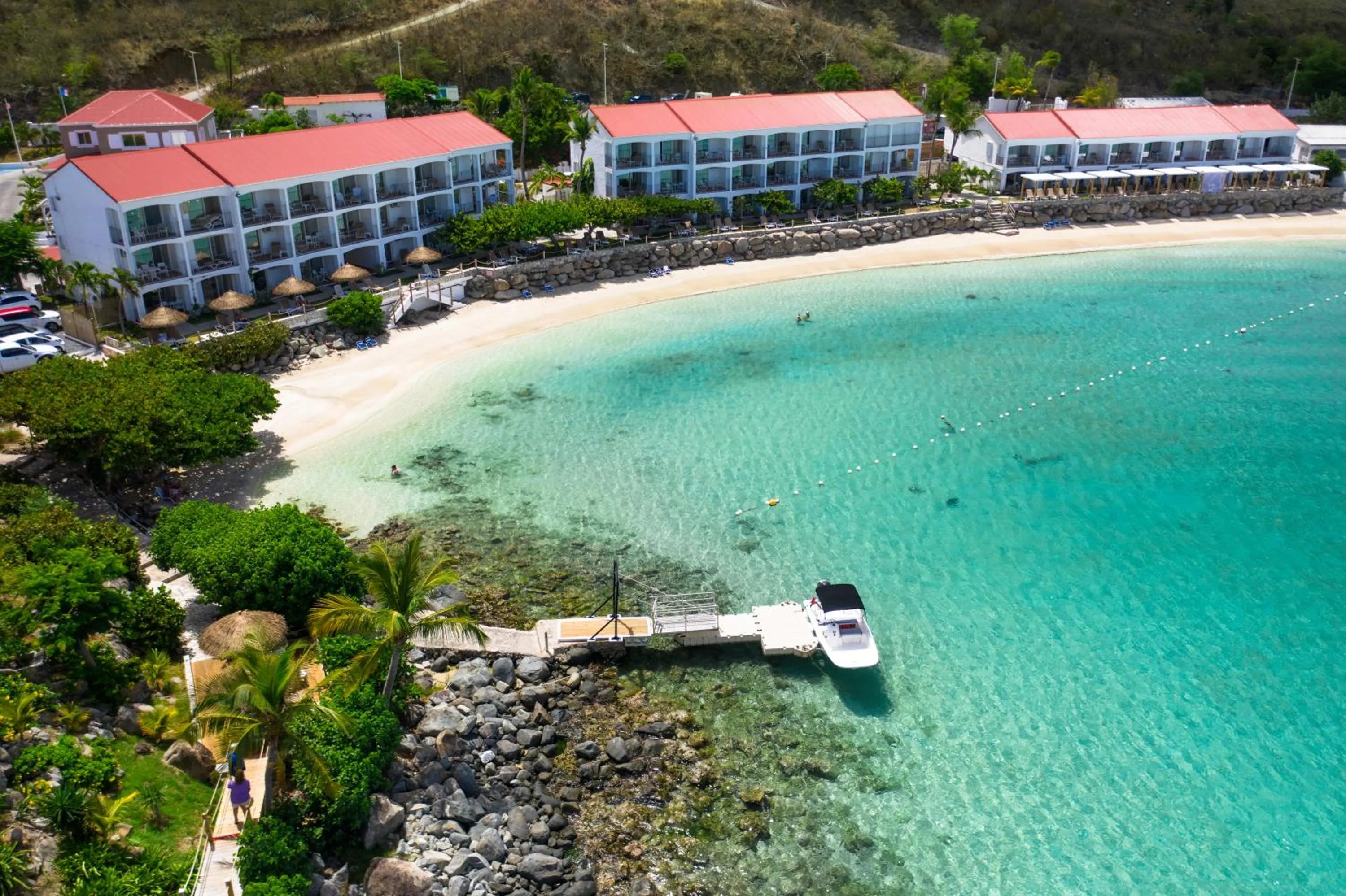 Property building in Grand Case Beach Club