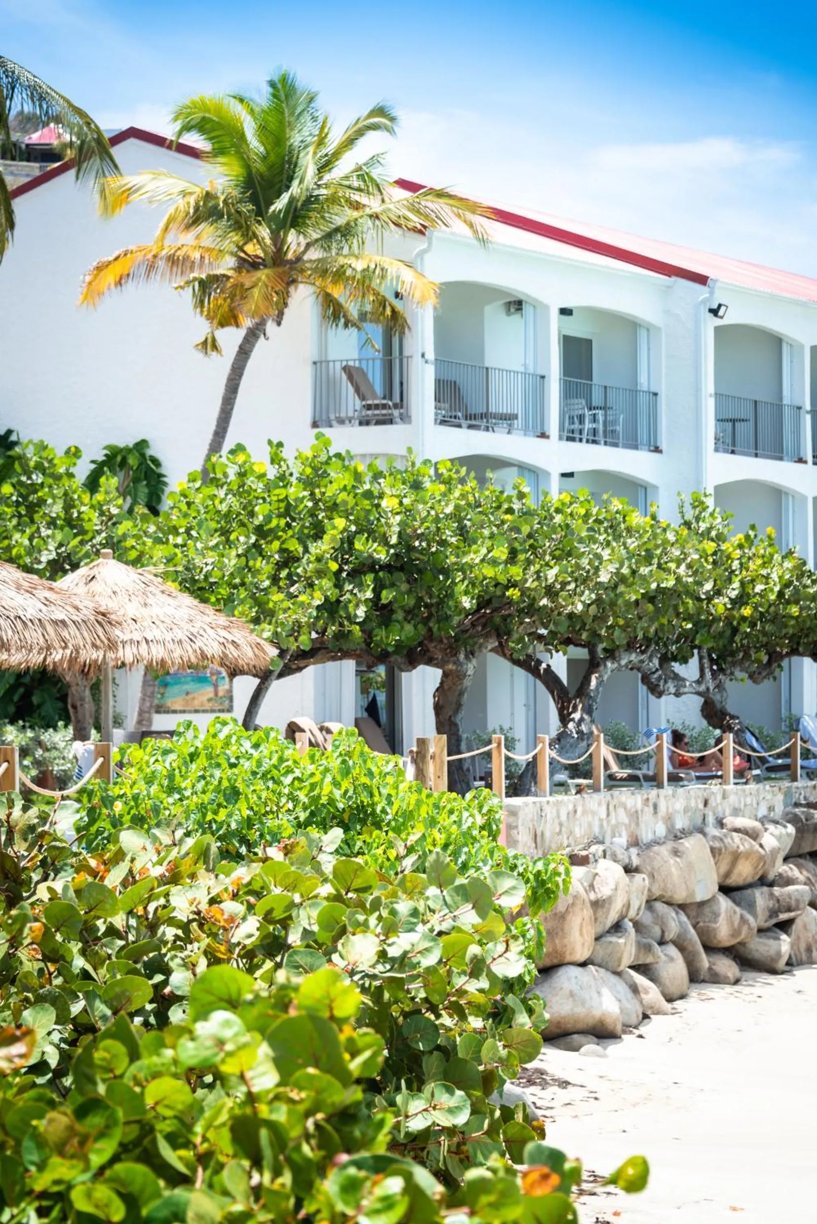 Property building in Grand Case Beach Club