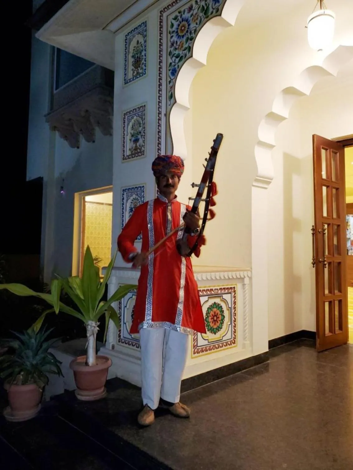 People in WelcomHeritage Mount Valley Resort Ranthambore