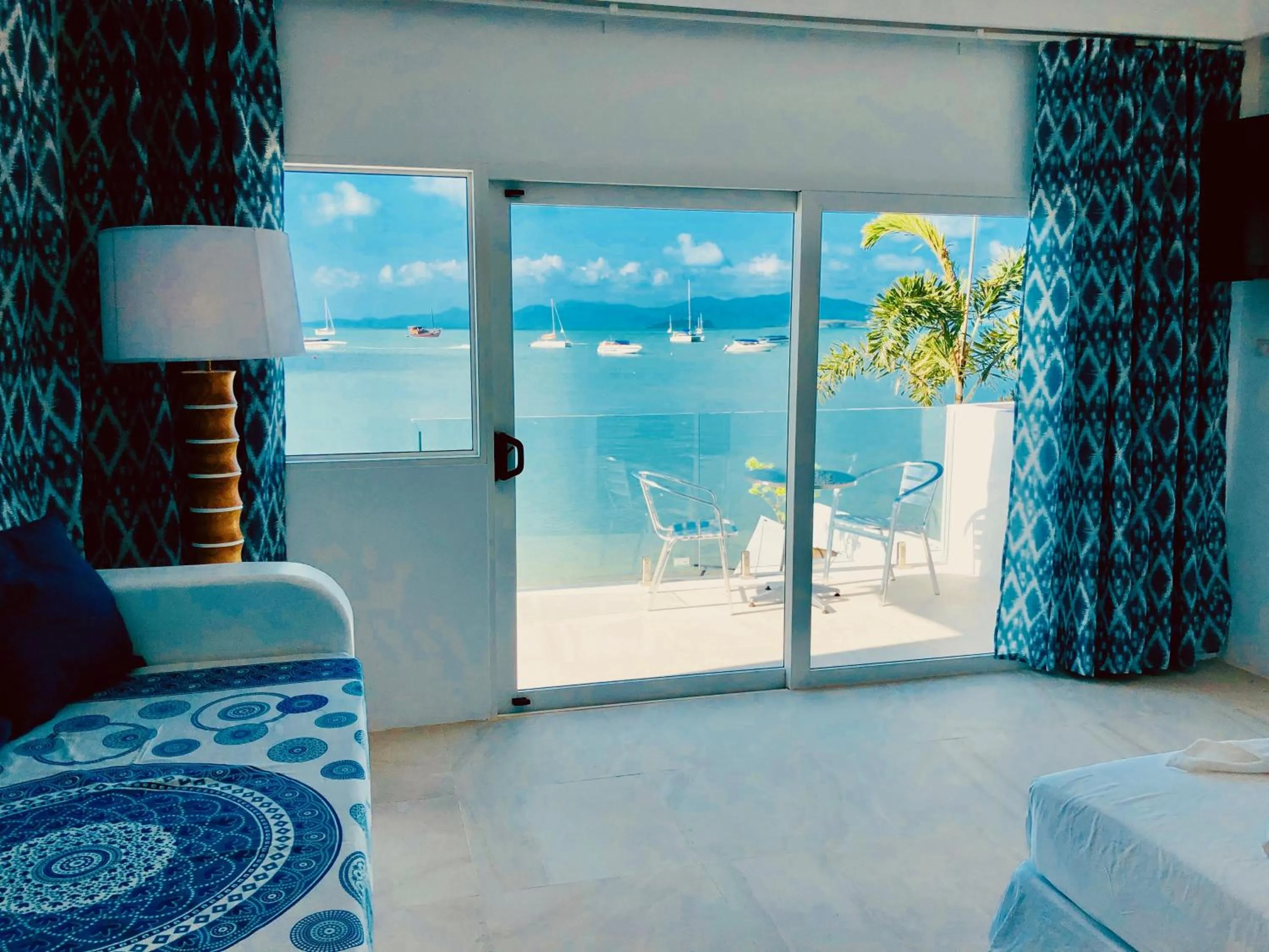 Balcony/Terrace, Bed in So KohKoon Beach Resort